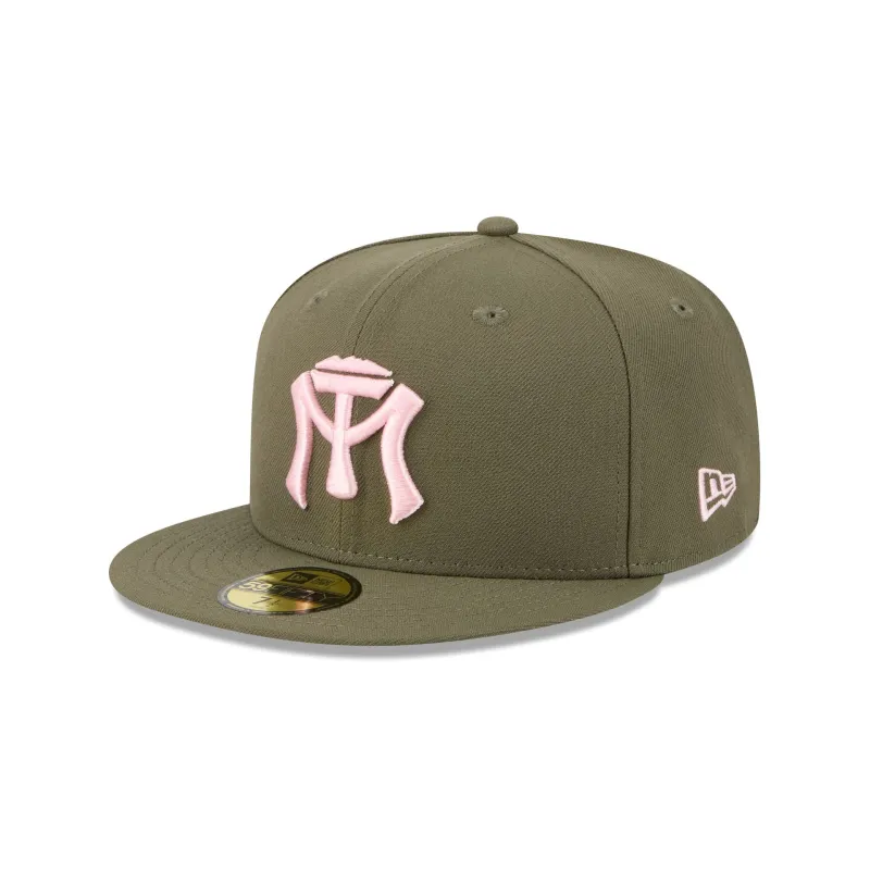 Sultanes de Monterrey Olive 59FIFTY Fitted Hat sold by New Era