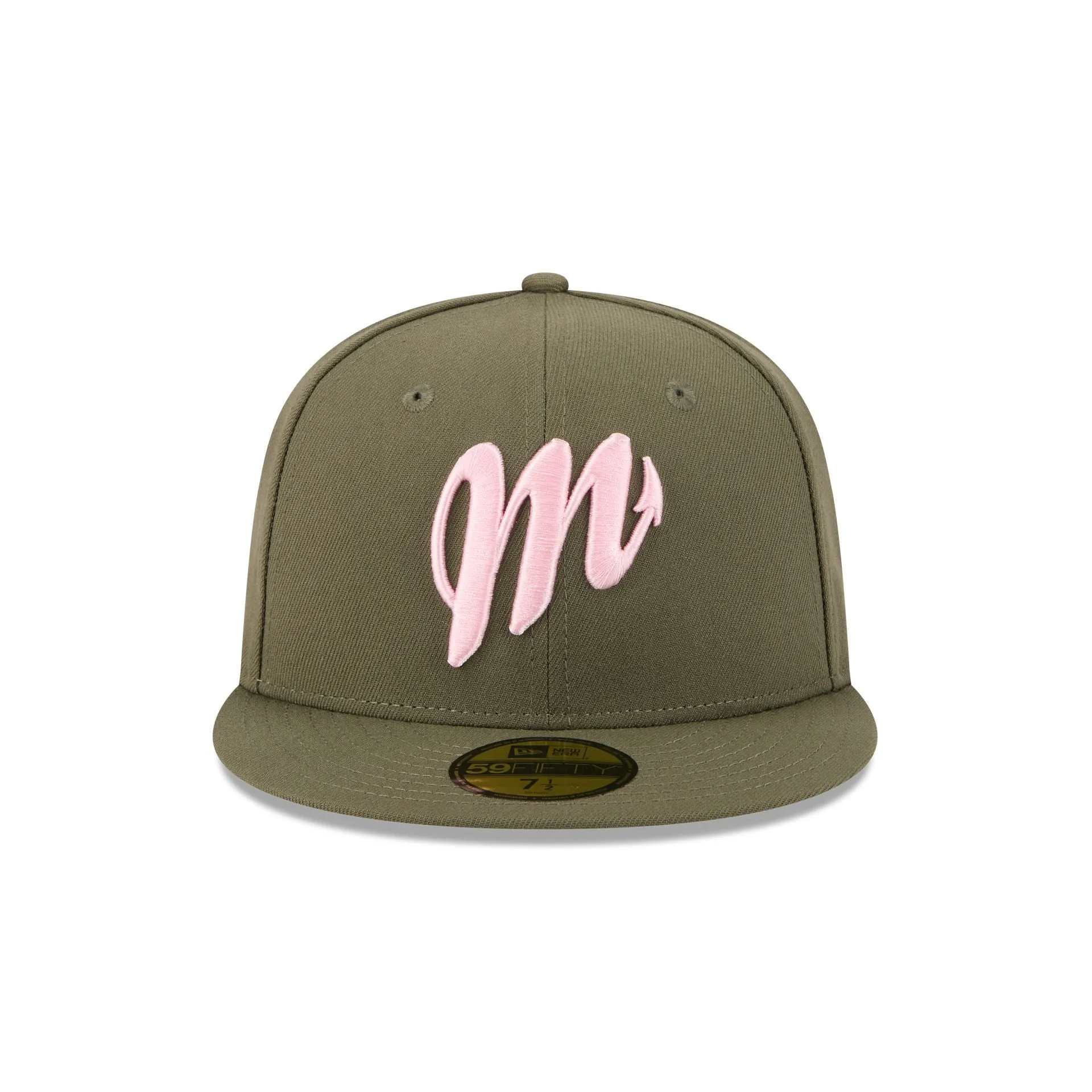 Diablos Rojos del México Olive 59FIFTY Fitted Hat sold by New Era product image thumbnail 2