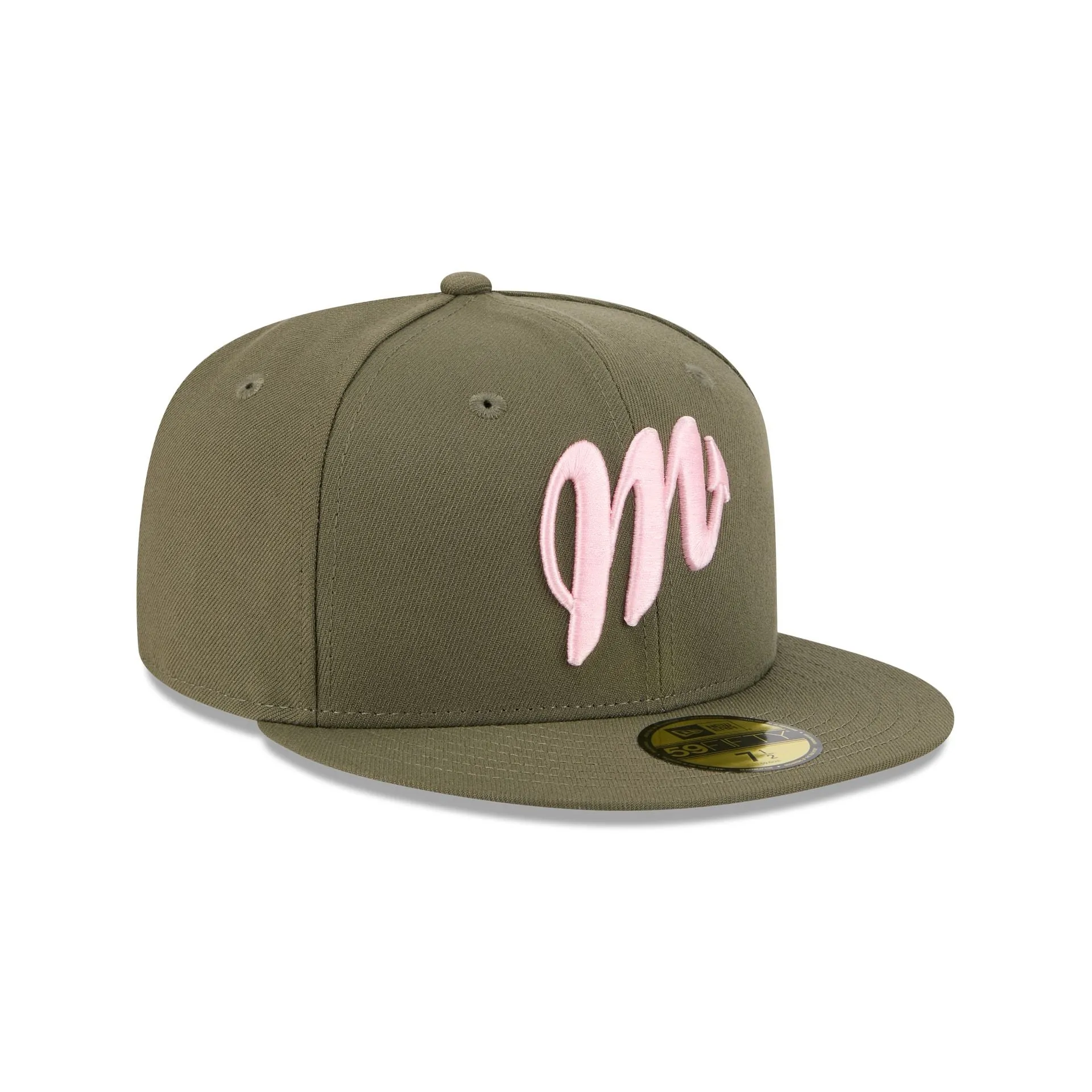 Diablos Rojos del México Olive 59FIFTY Fitted Hat sold by New Era product image thumbnail 3