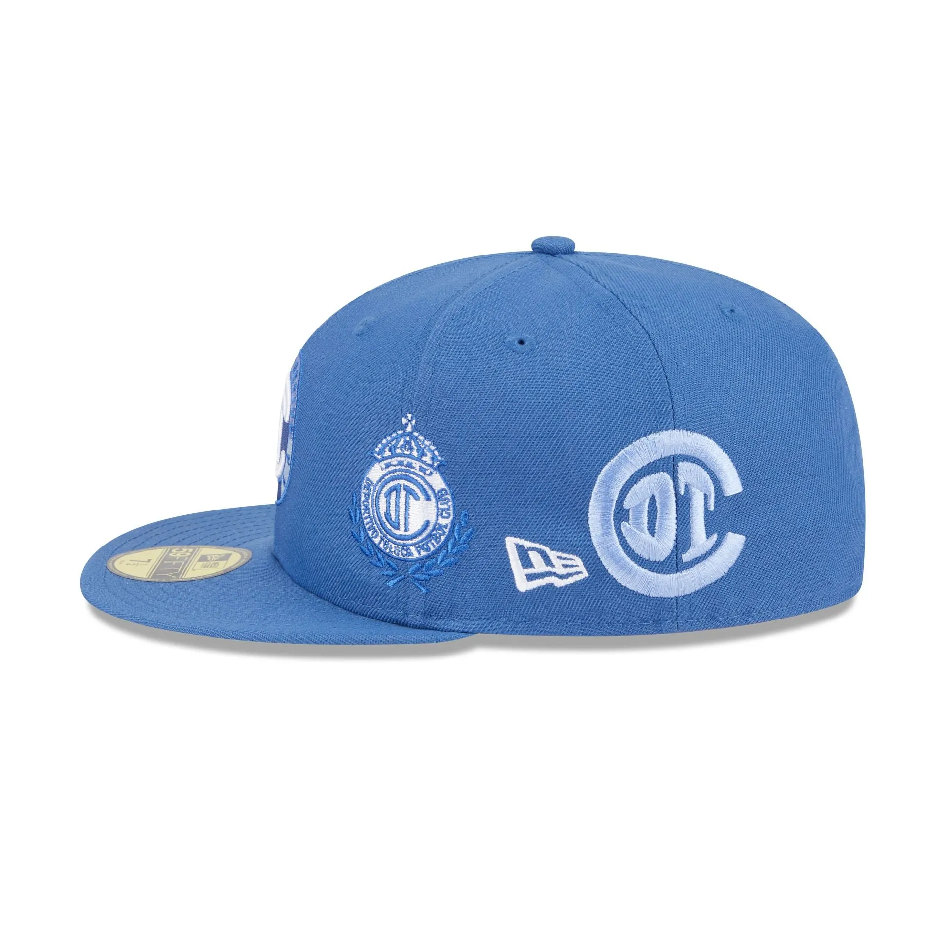Deportivo Toluca FC Indigo 59FIFTY Fitted Hat sold by New Era product image thumbnail 5