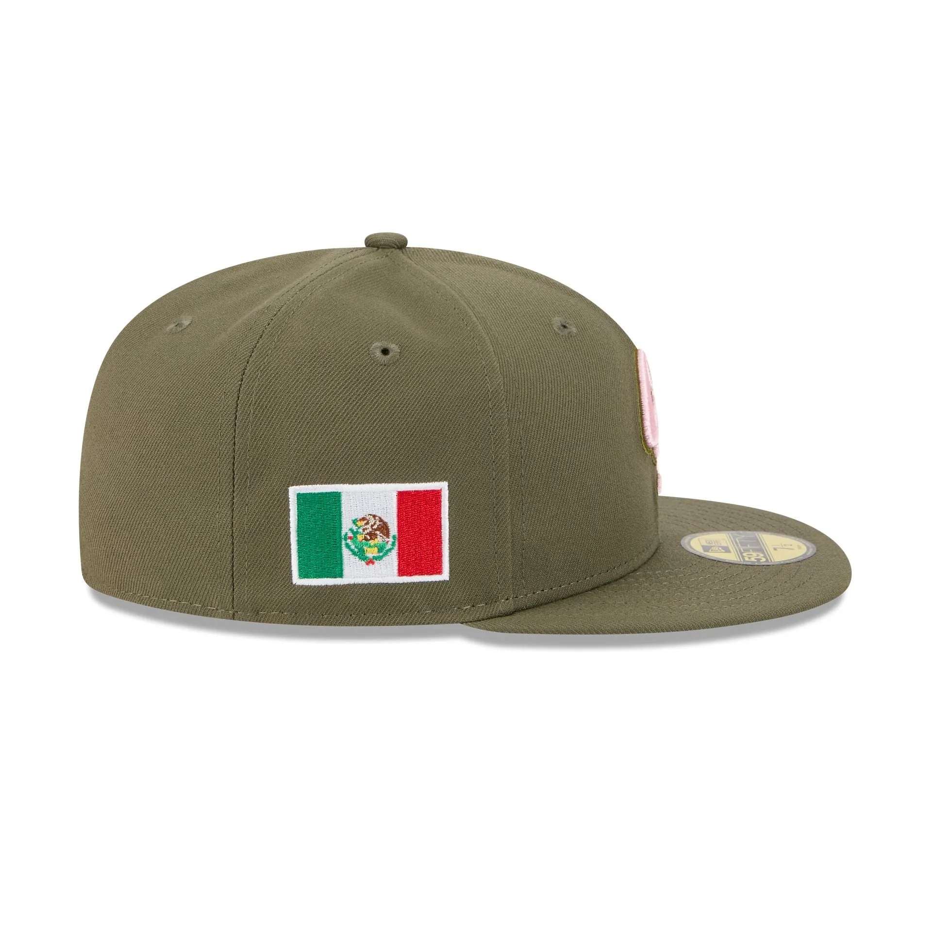 Guerreros de Oaxaca Olive 59FIFTY Fitted Hat sold by New Era product image thumbnail 4