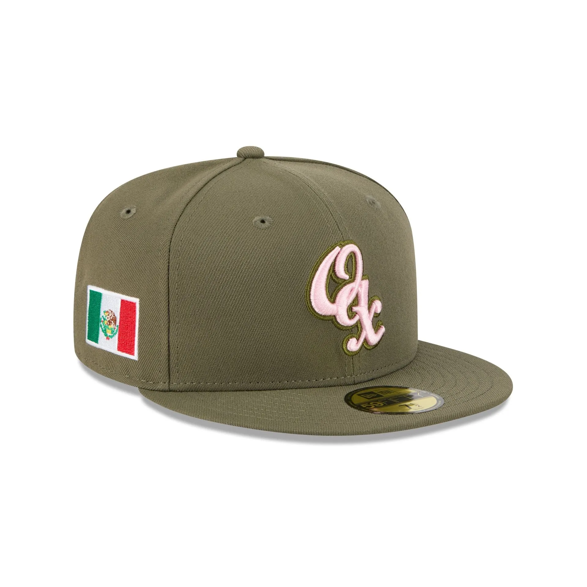 Guerreros de Oaxaca Olive 59FIFTY Fitted Hat sold by New Era