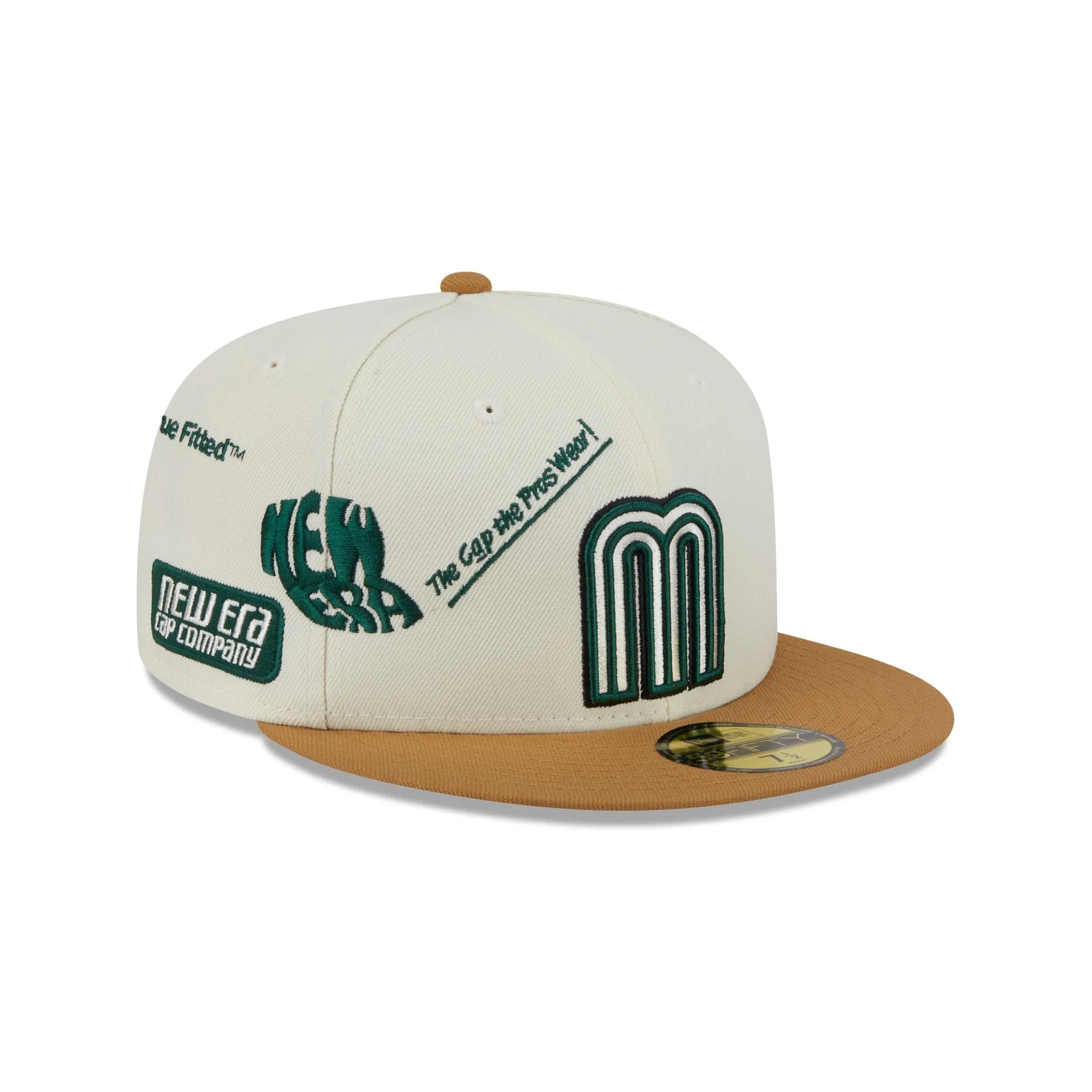 Mexico Baseball New Era Anniversary Logos White 59FIFTY Fitted Hat sold by New Era product image thumbnail 3