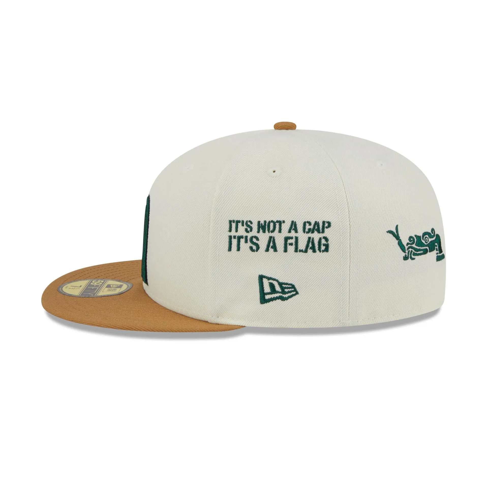 Mexico Baseball New Era Anniversary Logos White 59FIFTY Fitted Hat sold by New Era product image thumbnail 4