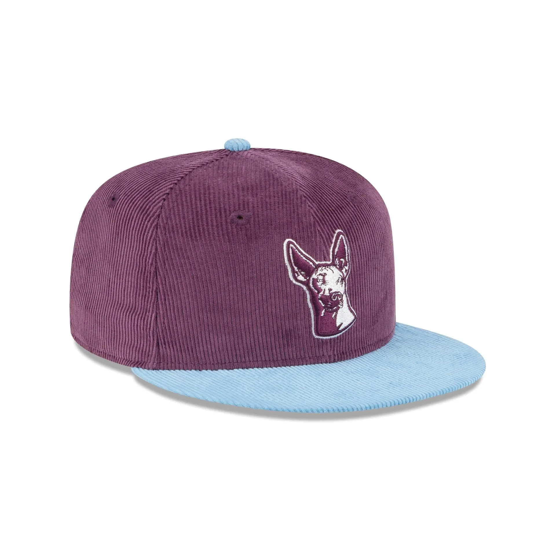 Xolos Plum Corduroy 59FIFTY Fitted Hat sold by New Era product image thumbnail 3