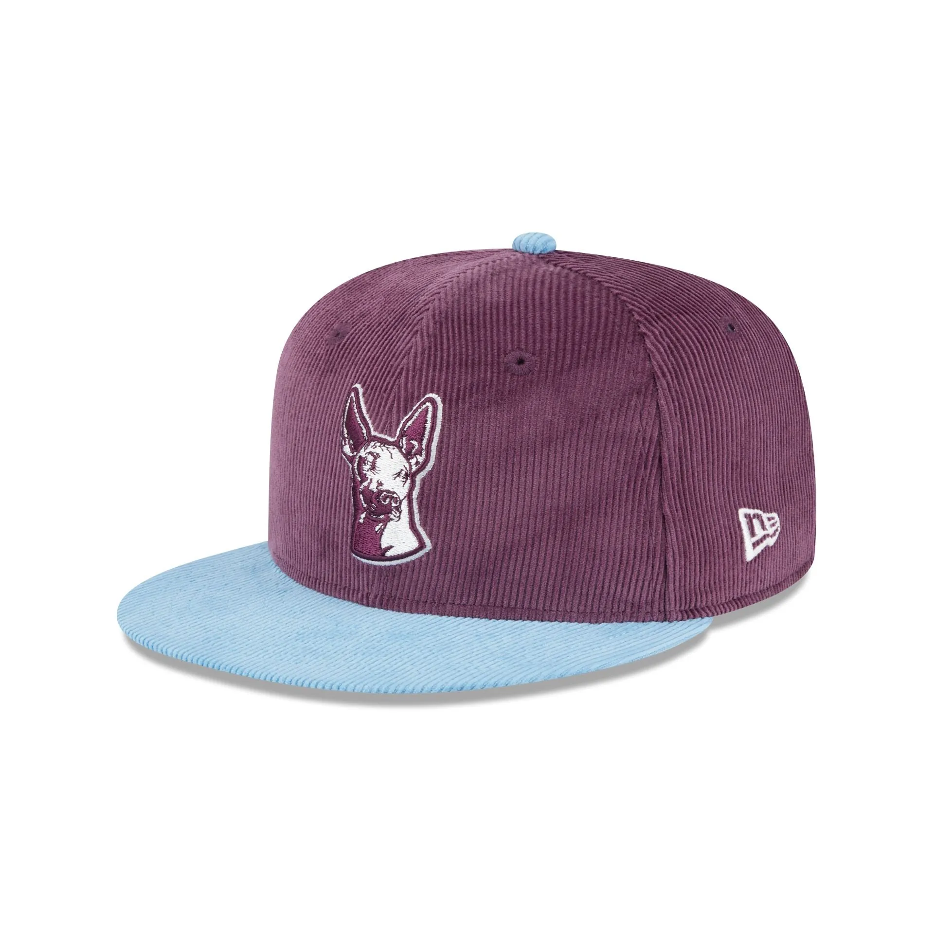 Xolos Plum Corduroy 59FIFTY Fitted Hat sold by New Era