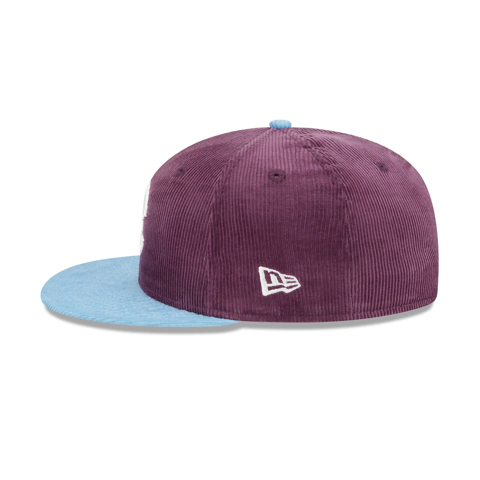 Deportivo Toluca FC Plum Corduroy 59FIFTY Fitted Hat sold by New Era product image thumbnail 4