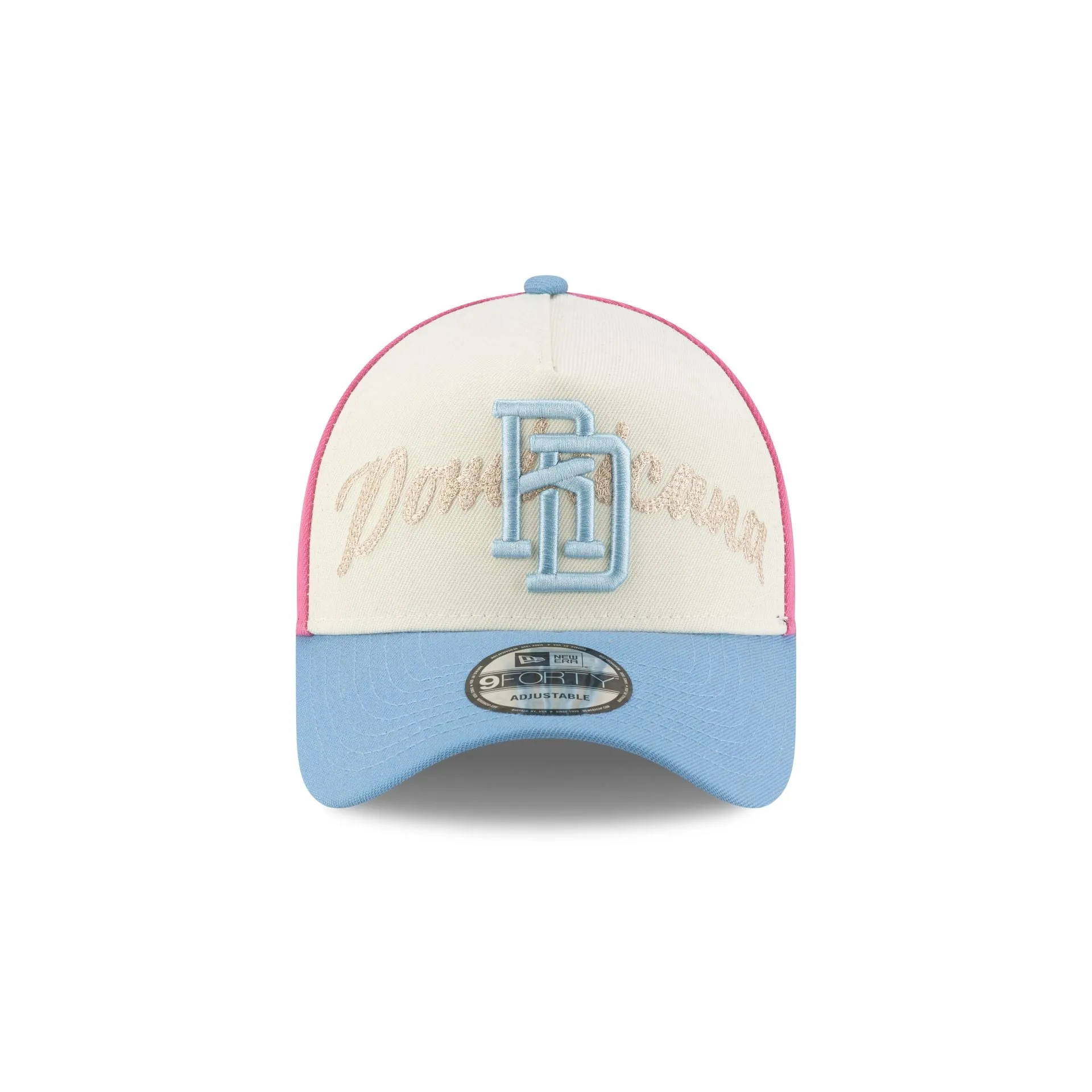Dominican Republic Pink 9FORTY A-Frame Snapback Hat sold by New Era product image thumbnail 2