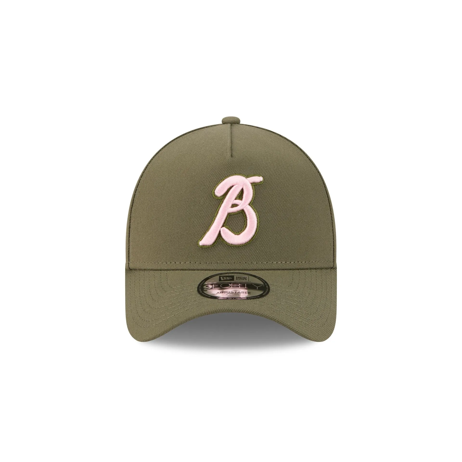 Bravos de León Olive 9FORTY A-Frame Snapback Hat sold by New Era product image thumbnail 2