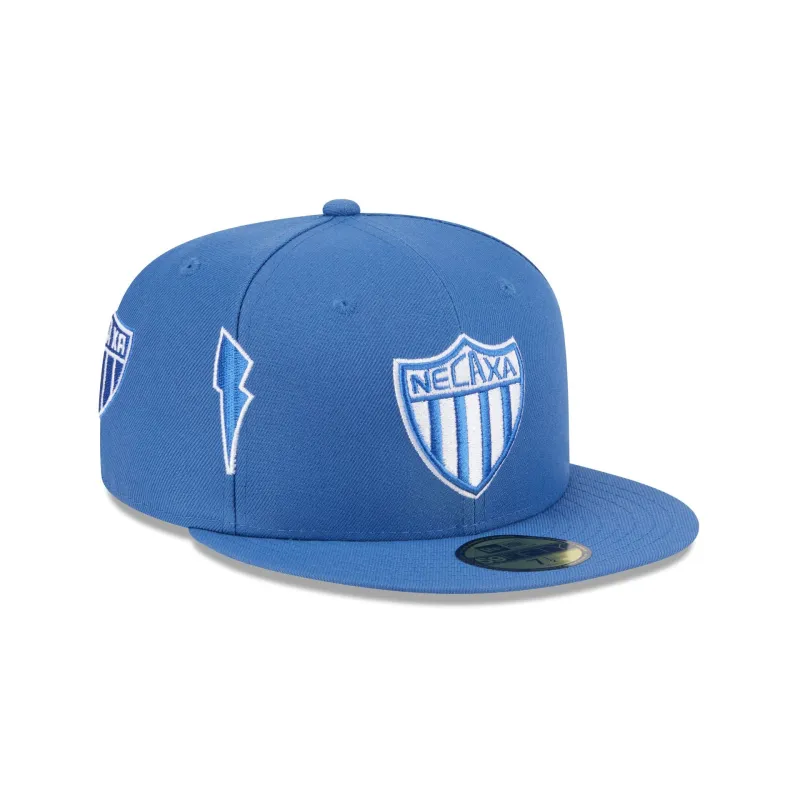 Club Necaxa Indigo 59FIFTY Fitted Hat sold by New Era