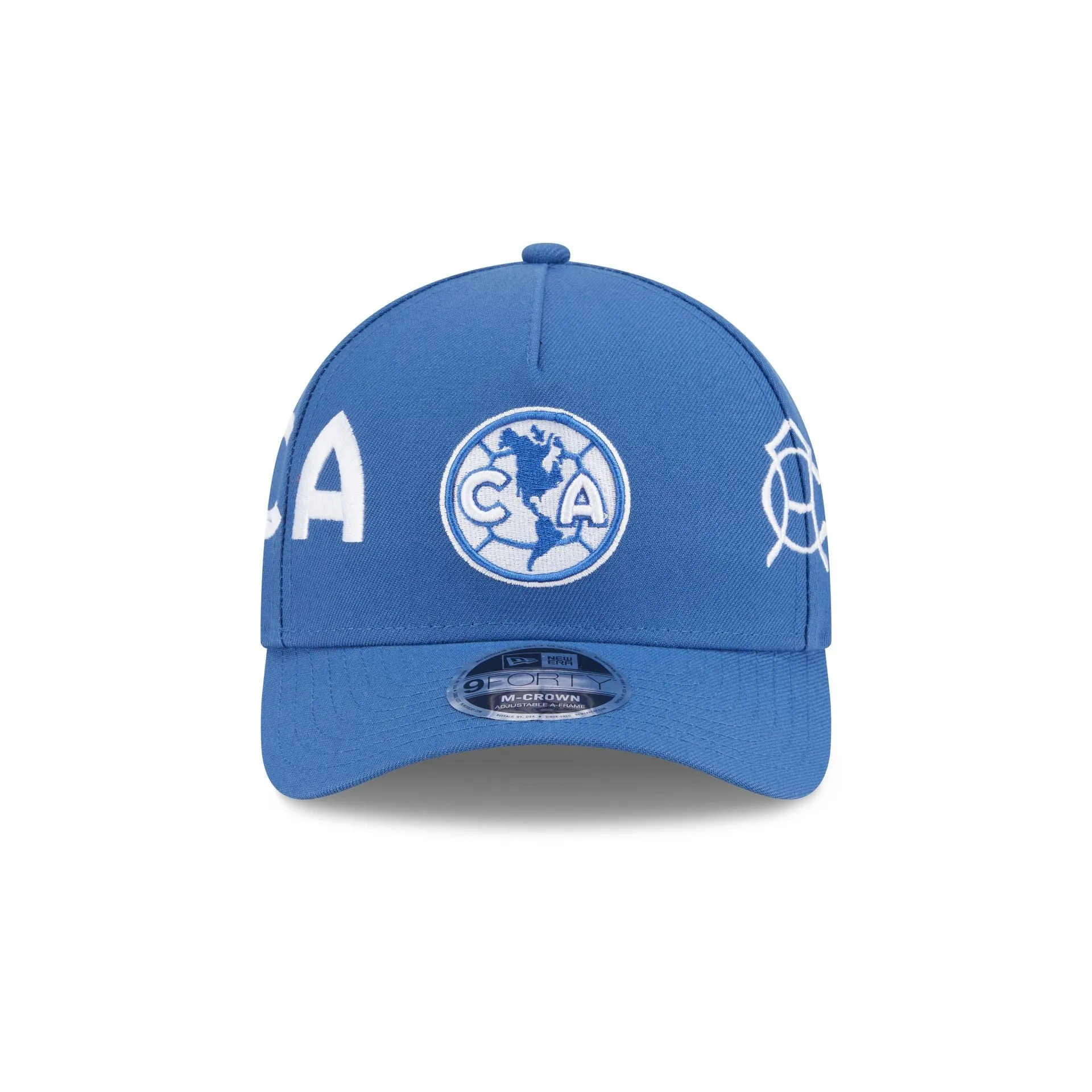 Club América Indigo 9FORTY M-Crown A-Frame Trucker Hat sold by New Era product image thumbnail 2