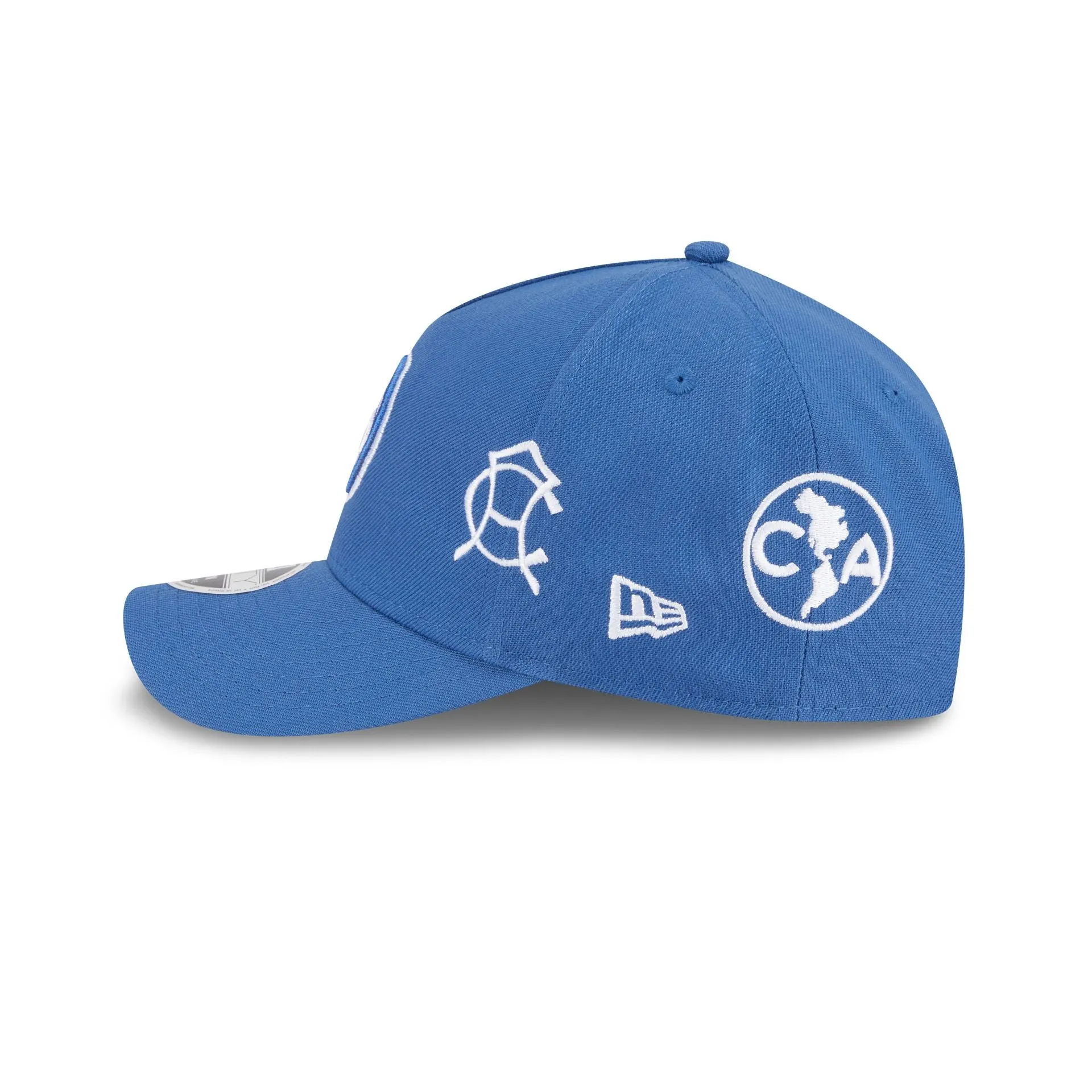 Club América Indigo 9FORTY M-Crown A-Frame Trucker Hat sold by New Era product image thumbnail 5
