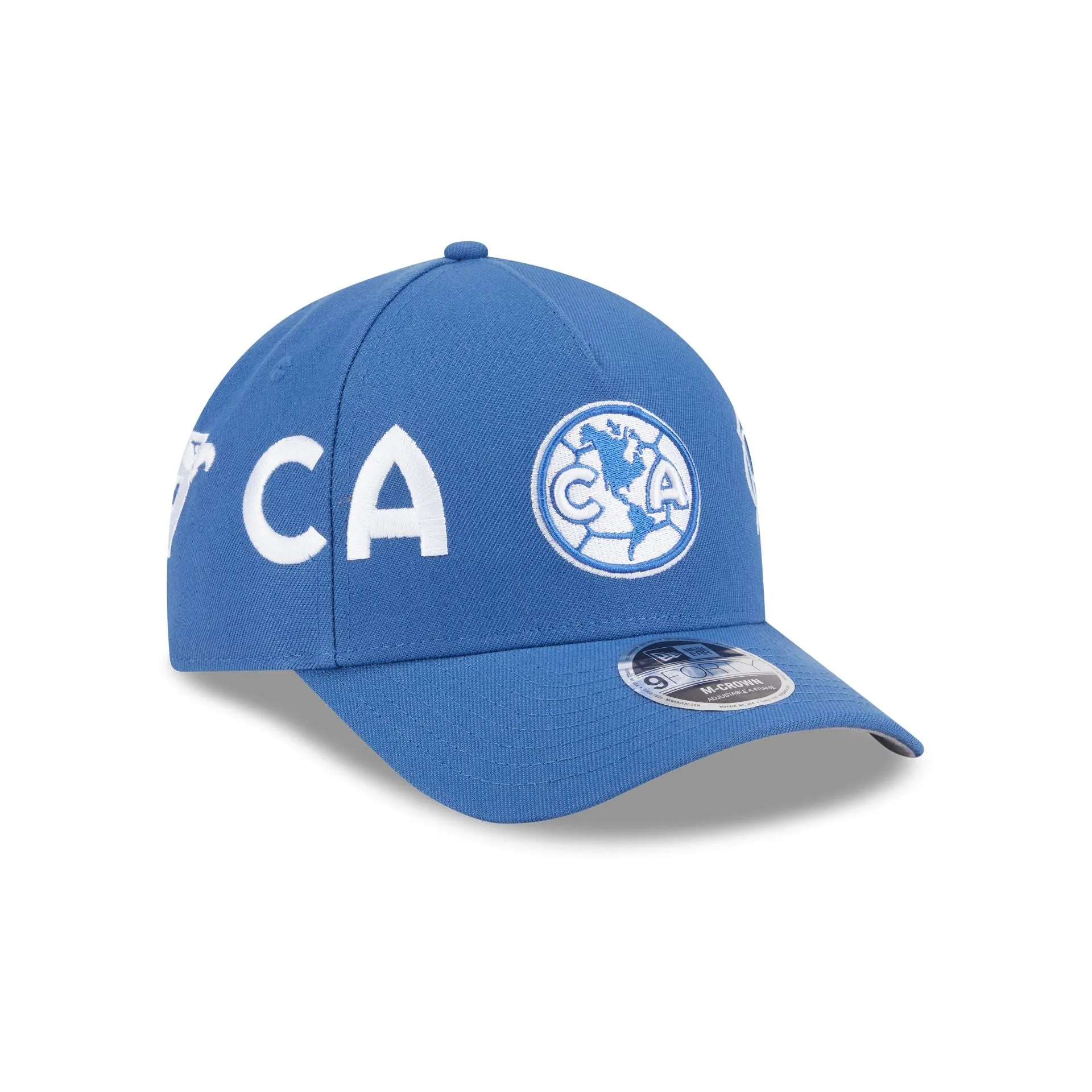 Club América Indigo 9FORTY M-Crown A-Frame Trucker Hat sold by New Era