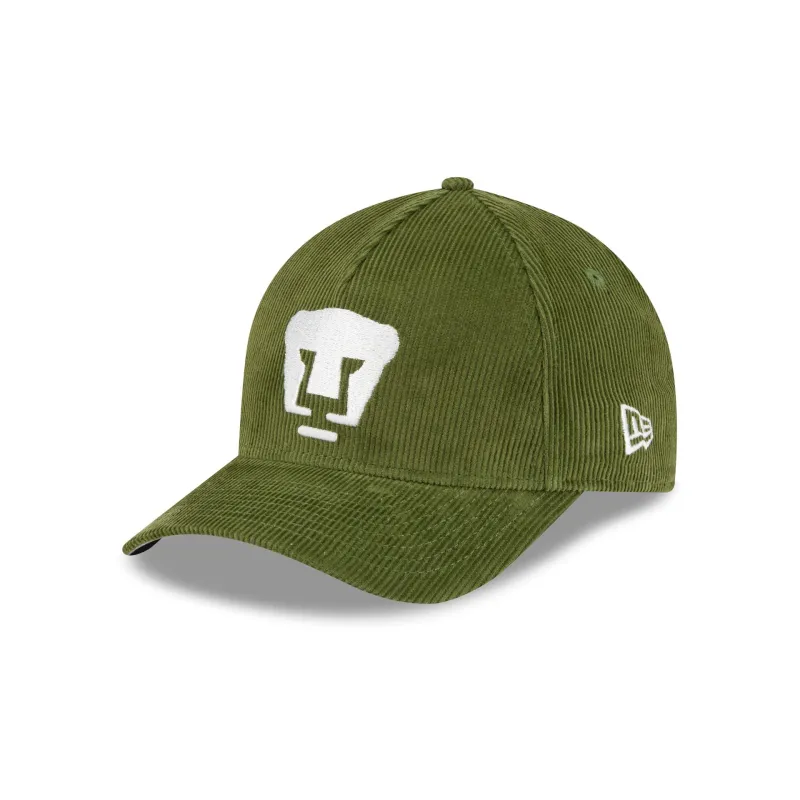 Pumas Olive Corduroy 9FORTY M-Crown Snapback Hat sold by New Era