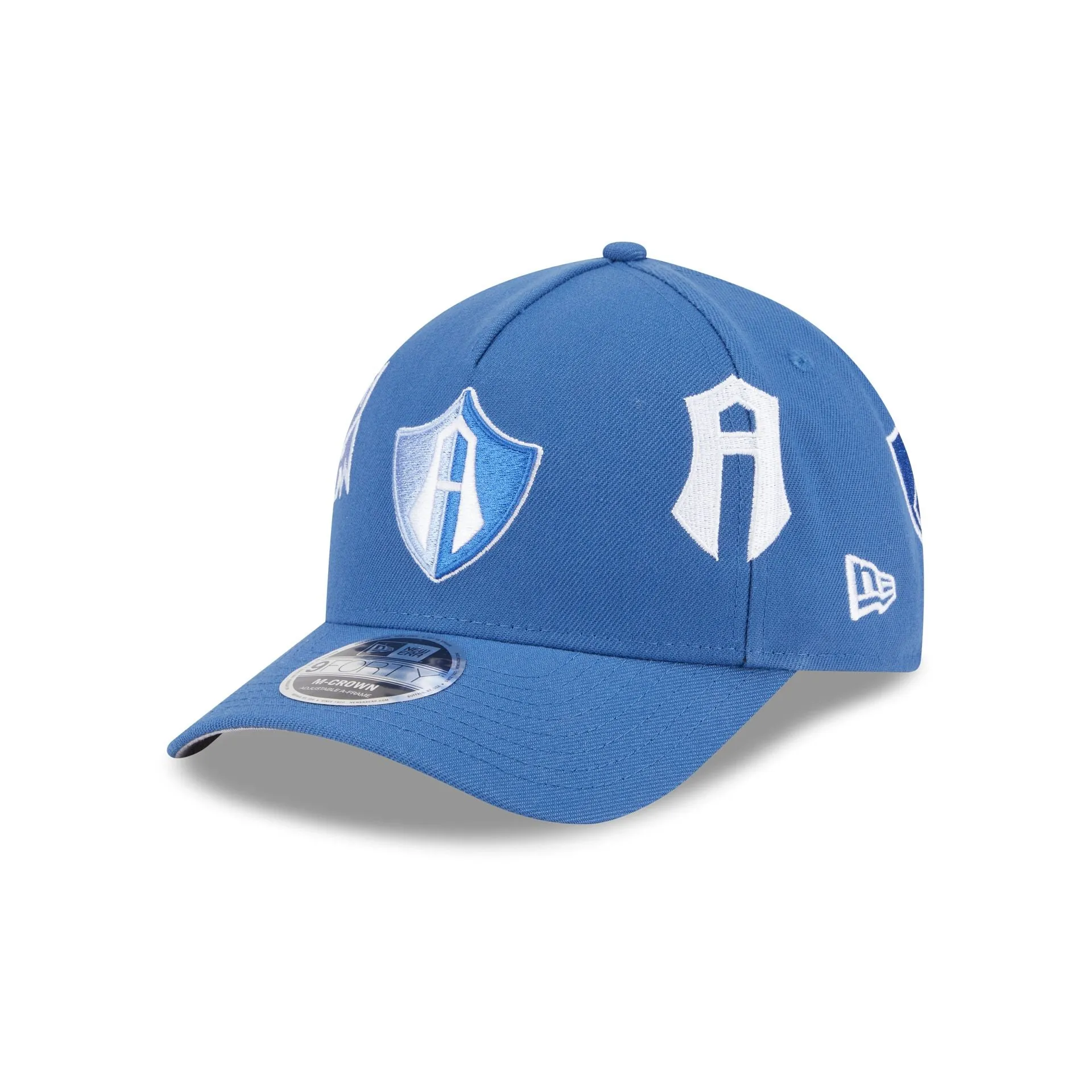 Atlas FC Indigo 9FORTY M-Crown A-Frame Trucker Hat sold by New Era product image thumbnail 3