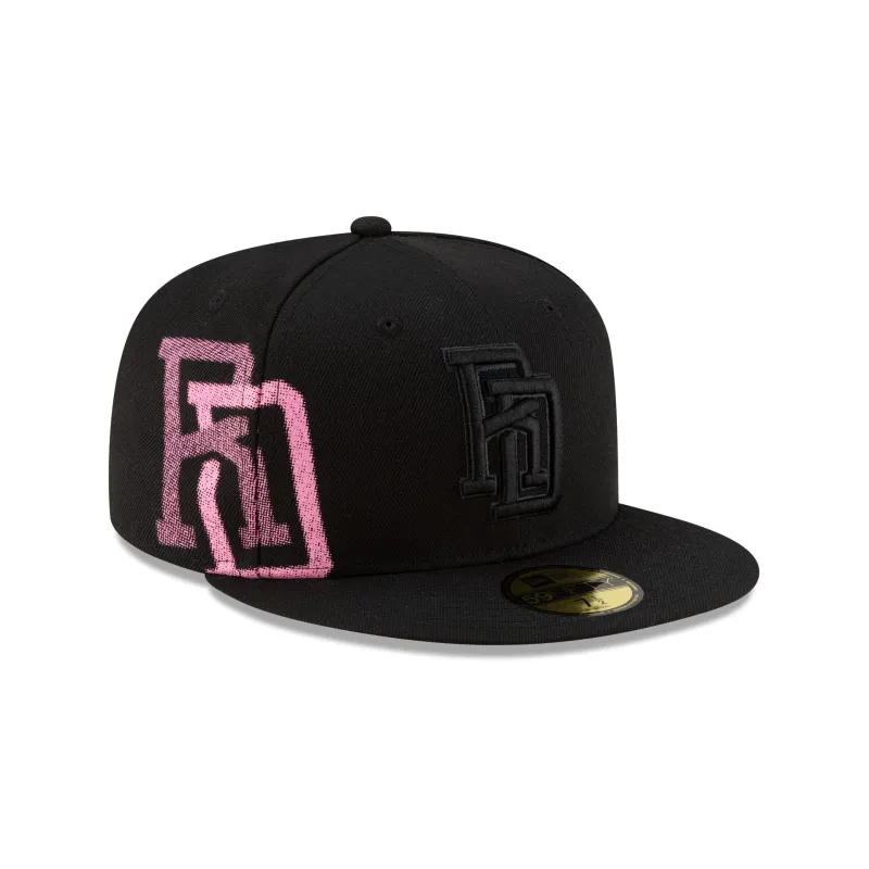 Dominican Republic Black on Black 59FIFTY Fitted Hat sold by New Era