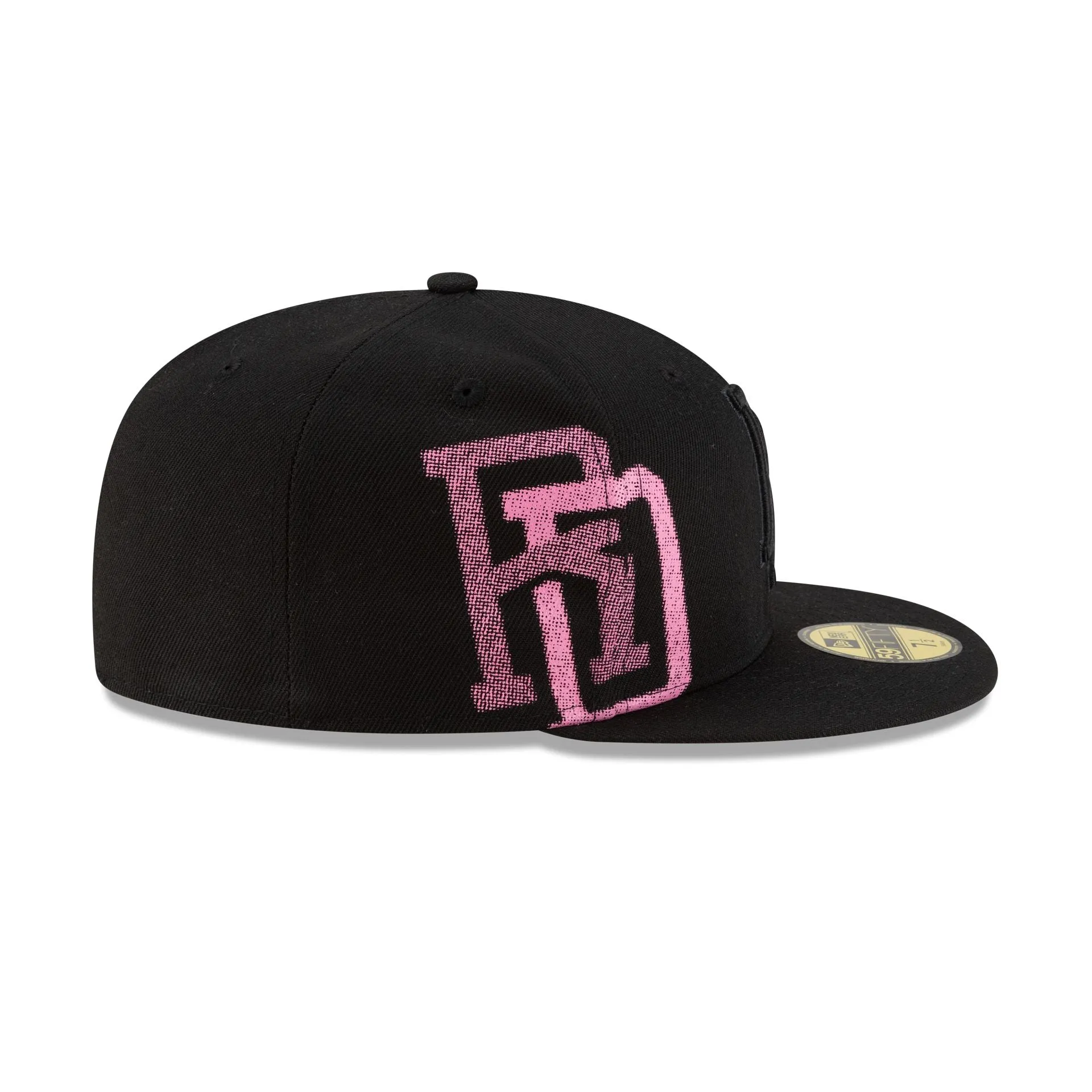 Dominican Republic Black on Black 59FIFTY Fitted Hat sold by New Era product image thumbnail 4