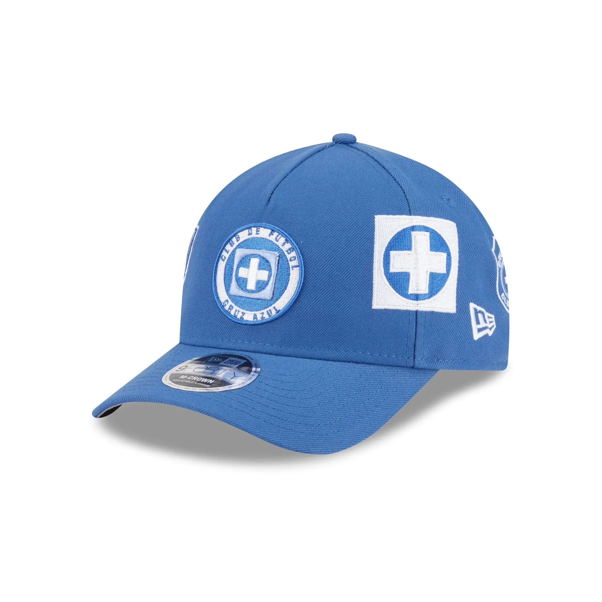 Cruz Azul Indigo 9FORTY M-Crown A-Frame Trucker Hat sold by New Era product image thumbnail 3