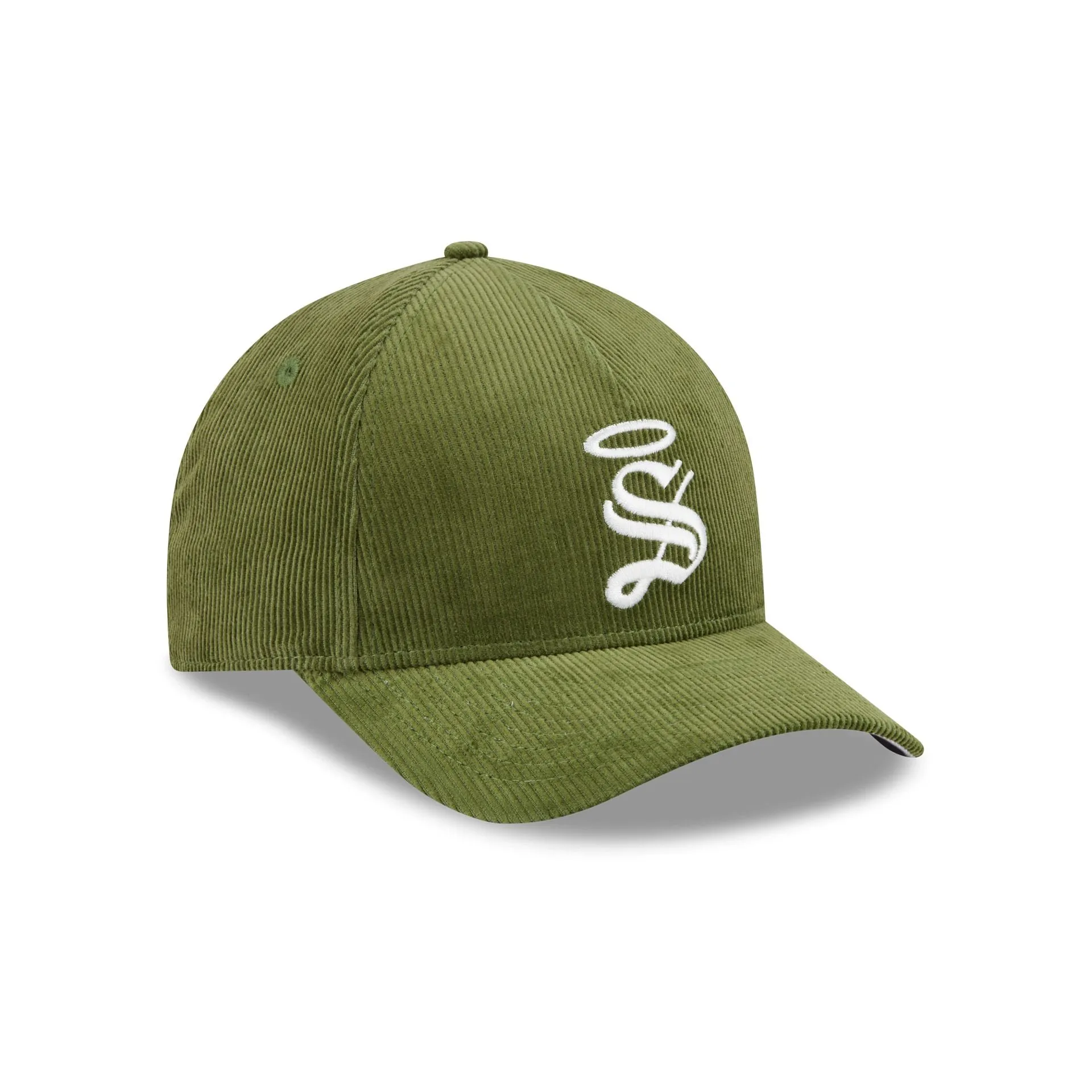 Santos Laguna Olive Corduroy 9FORTY M-Crown Snapback Hat sold by New Era product image thumbnail 3
