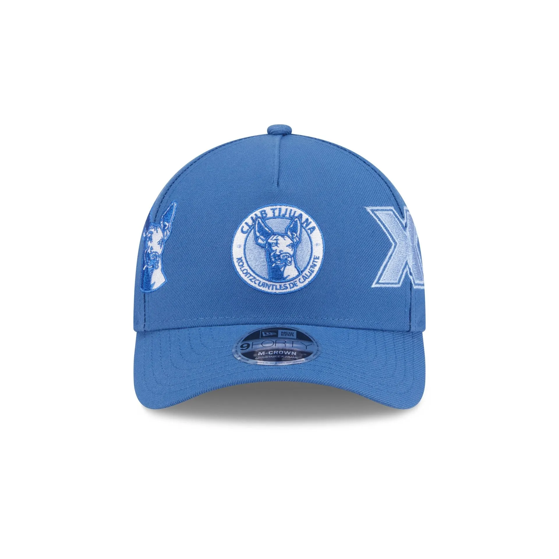 Xolos Indigo 9FORTY M-Crown A-Frame Trucker Hat sold by New Era product image thumbnail 2