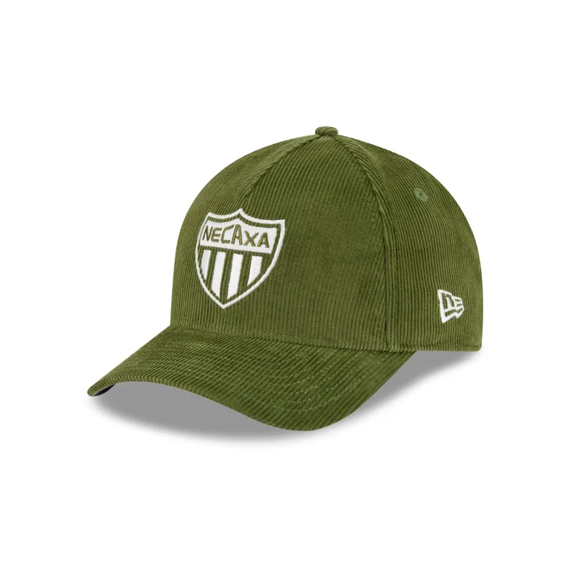 Club Necaxa Olive Corduroy 9FORTY M-Crown Snapback Hat sold by New Era