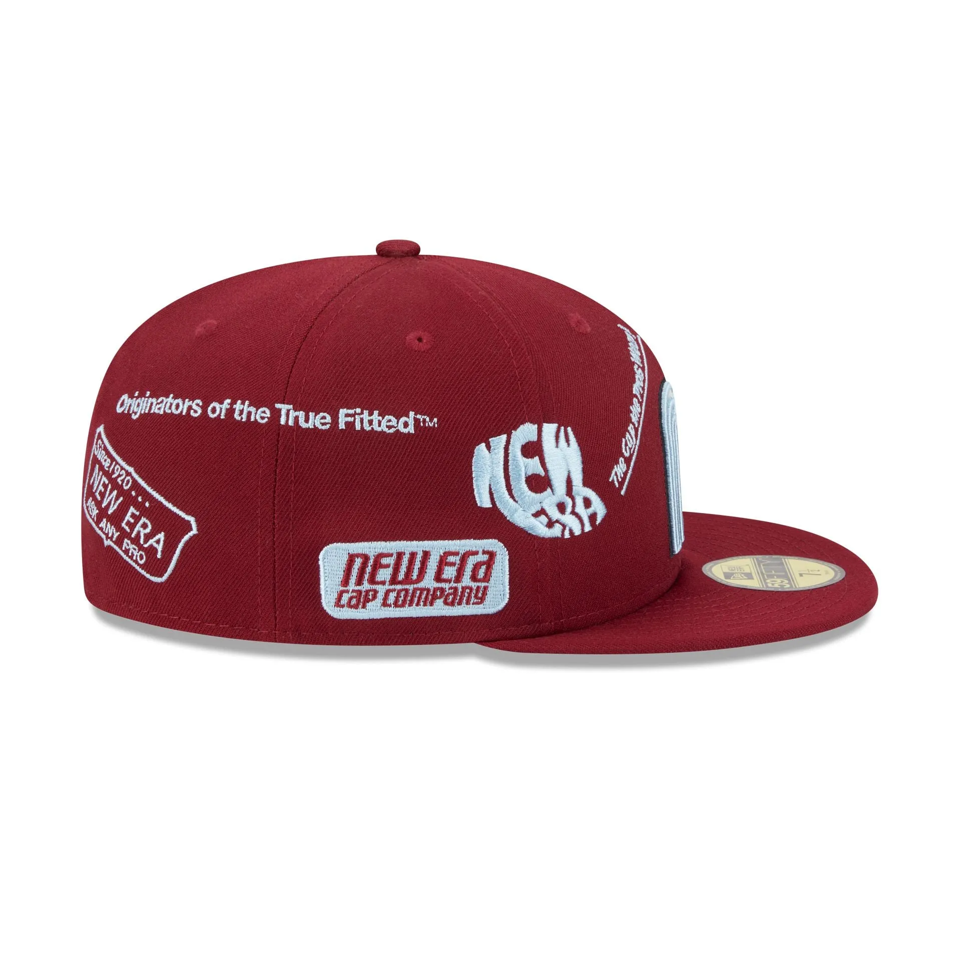 Mexico Baseball New Era Anniversary Logos Maroon 59FIFTY Fitted Hat sold by New Era product image thumbnail 5