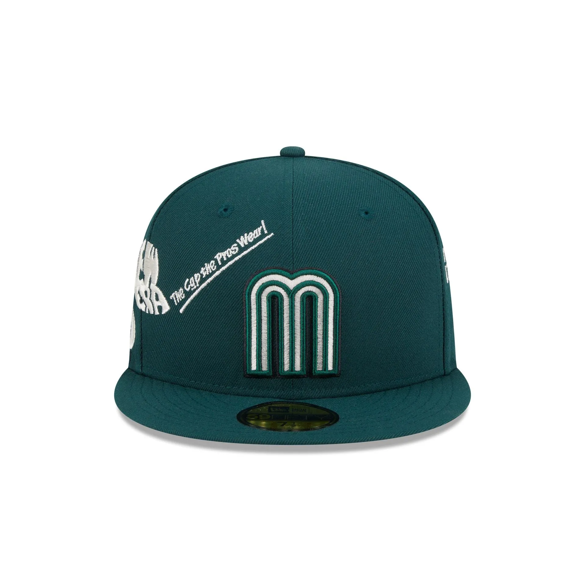 Mexico Baseball New Era Anniversary Logos Green 59FIFTY Fitted Hat sold by New Era product image thumbnail 2