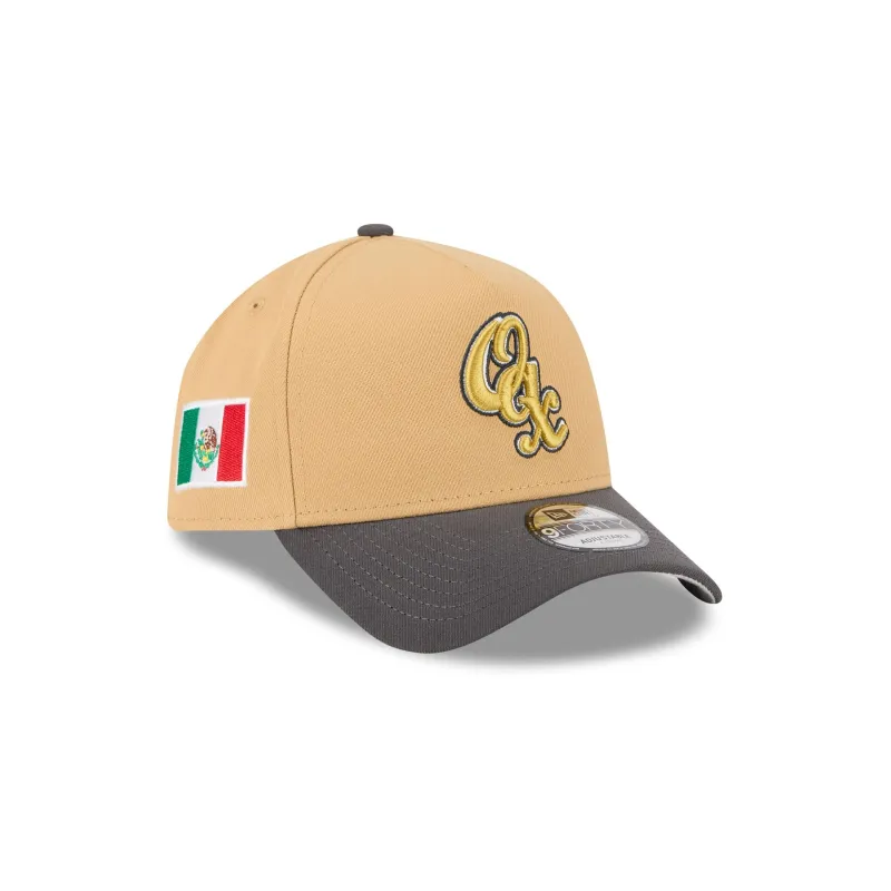 Guerreros de Oaxaca Bronze 9FORTY A-Frame Snapback Hat sold by New Era