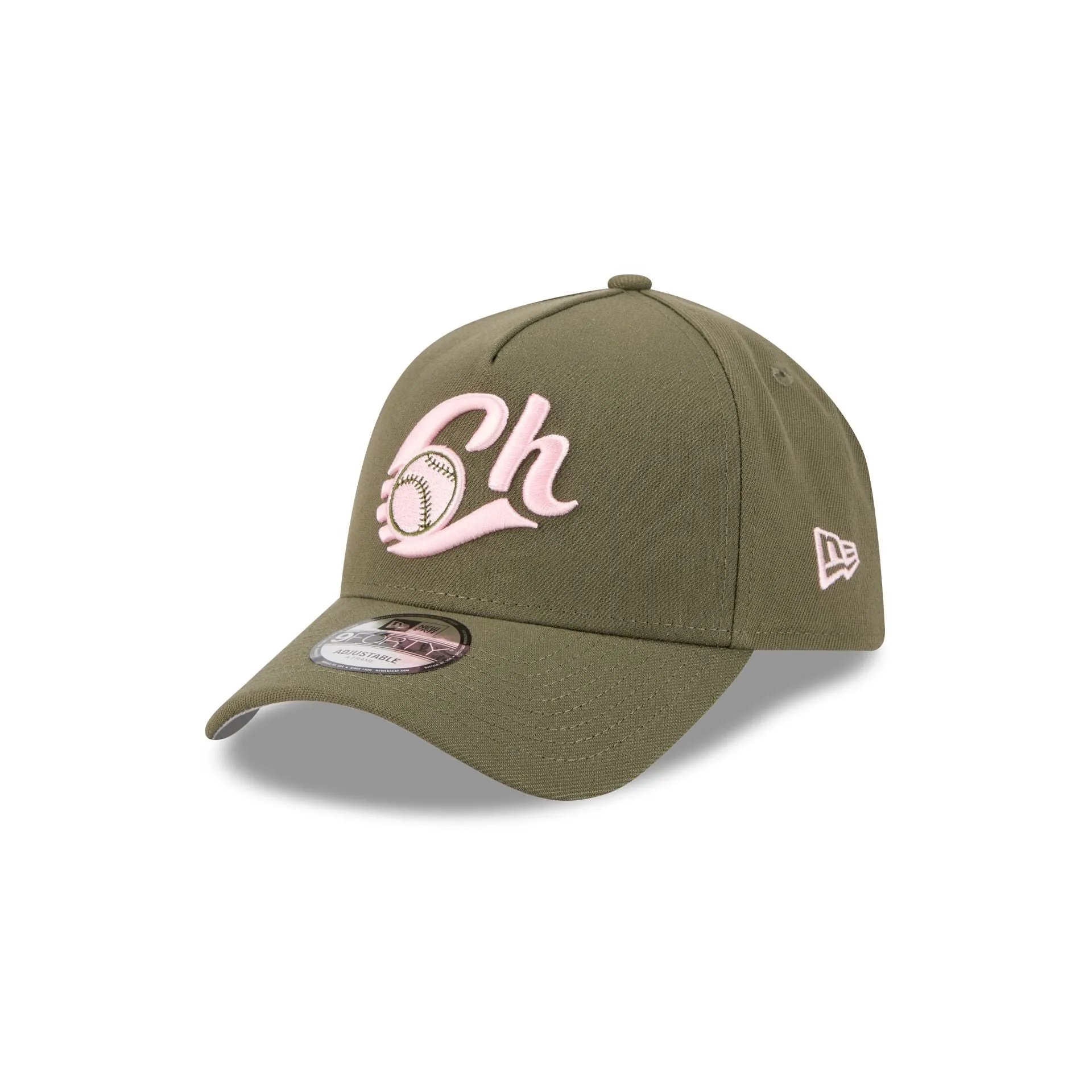 Charros de Jalisco Olive 9FORTY A-Frame Snapback Hat sold by New Era
