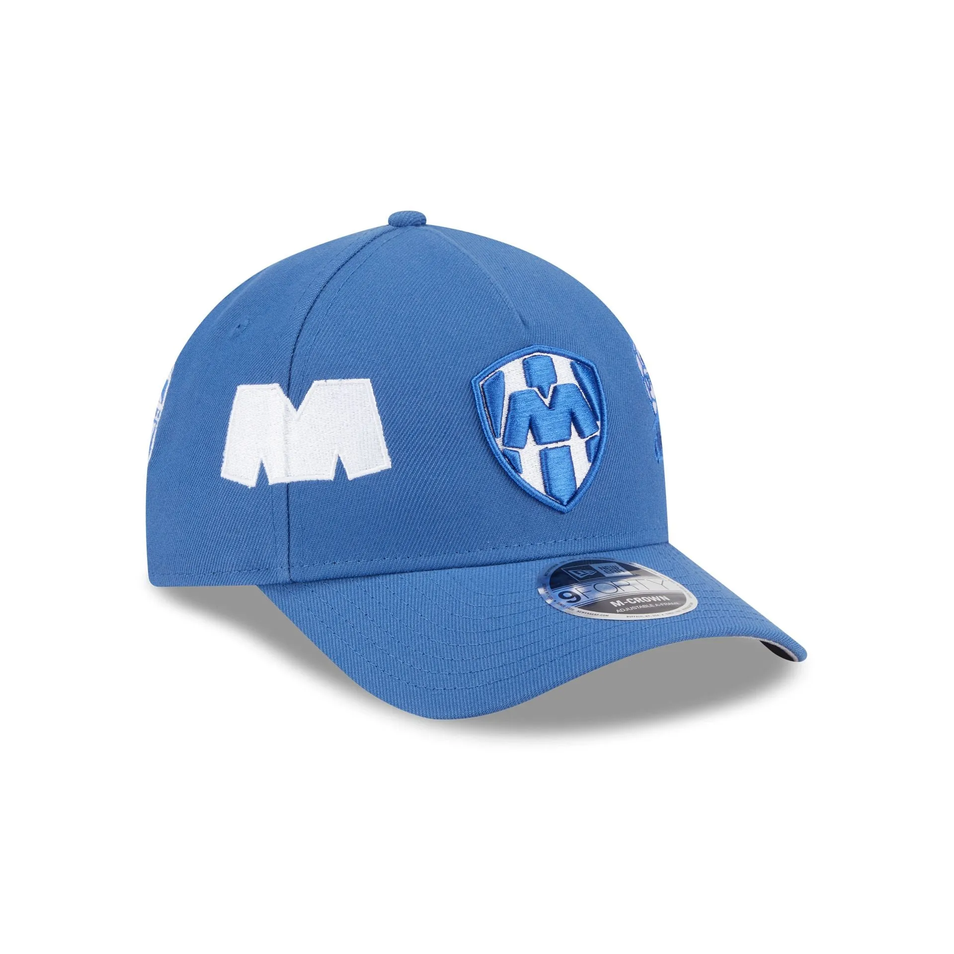 Rayados Indigo 9FORTY M-Crown A-Frame Trucker Hat sold by New Era