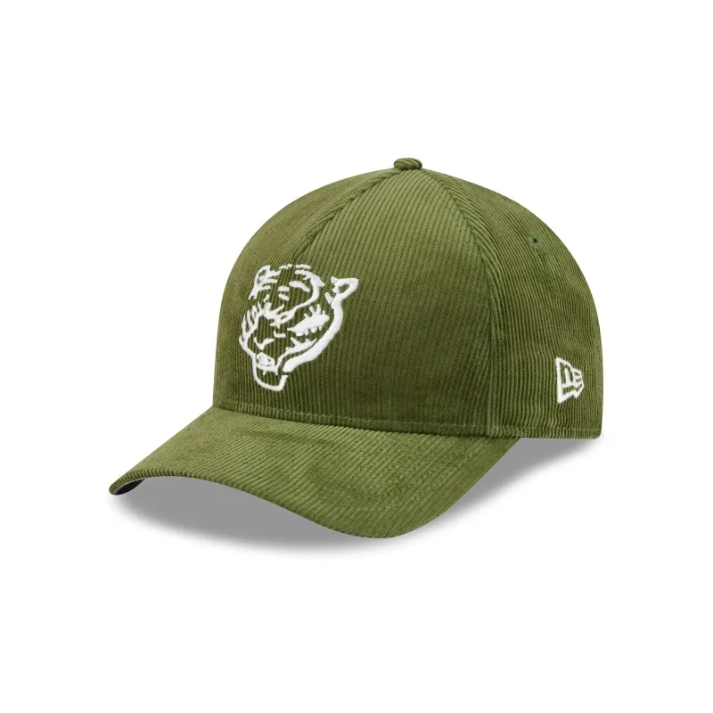 Club Tigres UANL Olive Corduroy 9FORTY M-Crown Snapback Hat sold by New Era