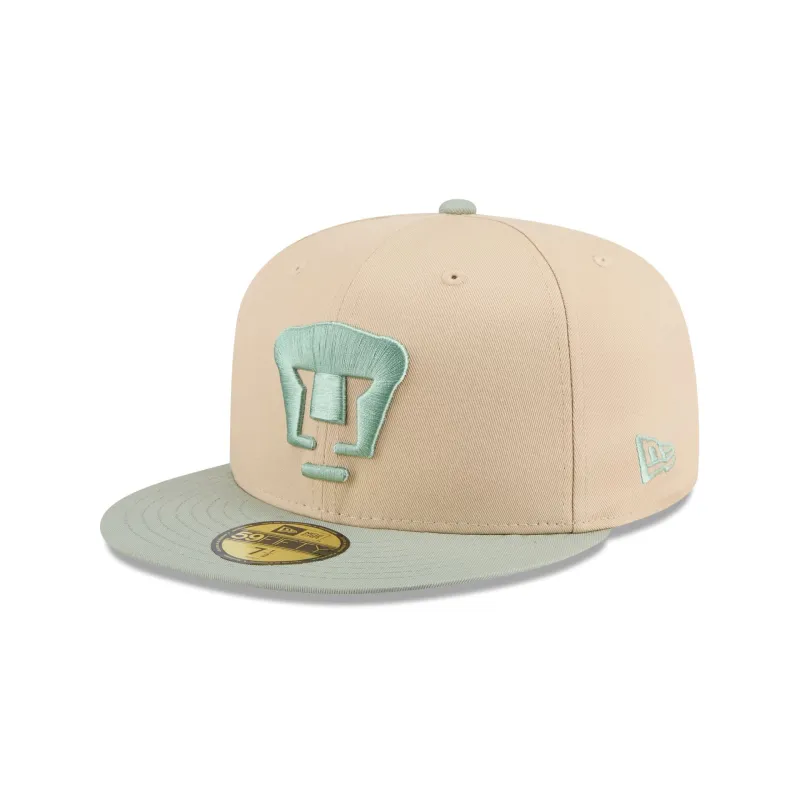 Pumas Ivory 59FIFTY Fitted Hat sold by New Era