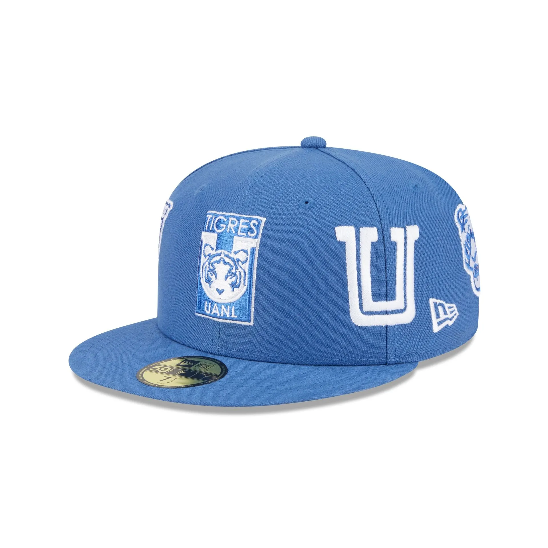 Club Tigres UANL Indigo 59FIFTY Fitted Hat sold by New Era product image thumbnail 3