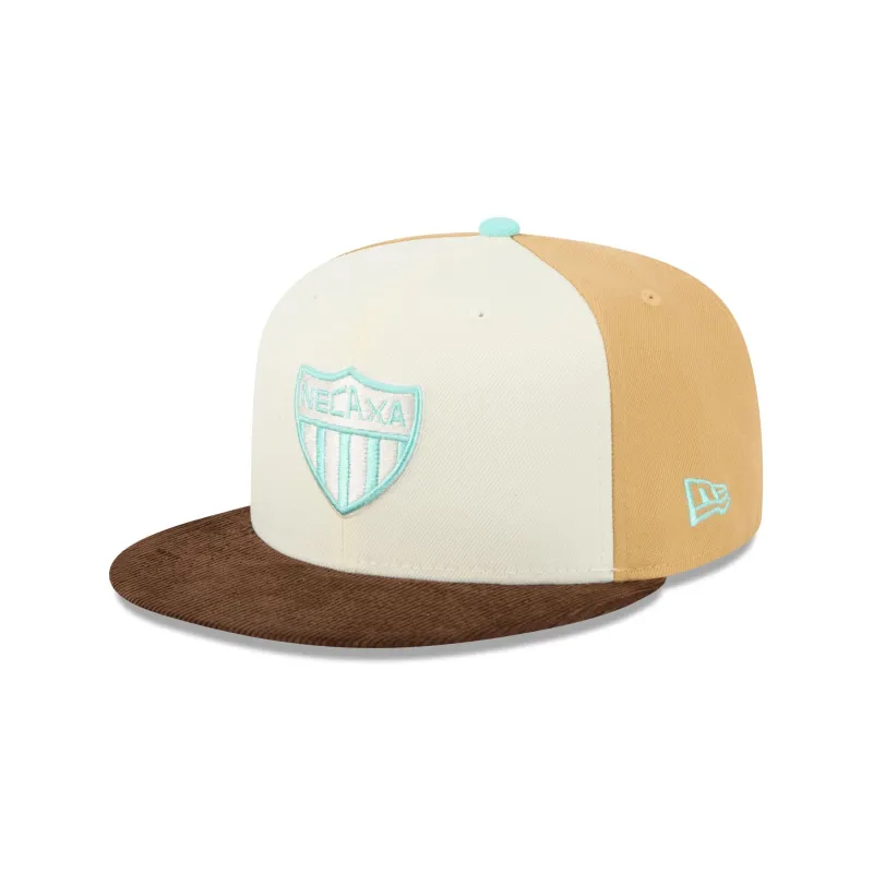 Club Necaxa Tan 59FIFTY Fitted Hat sold by New Era