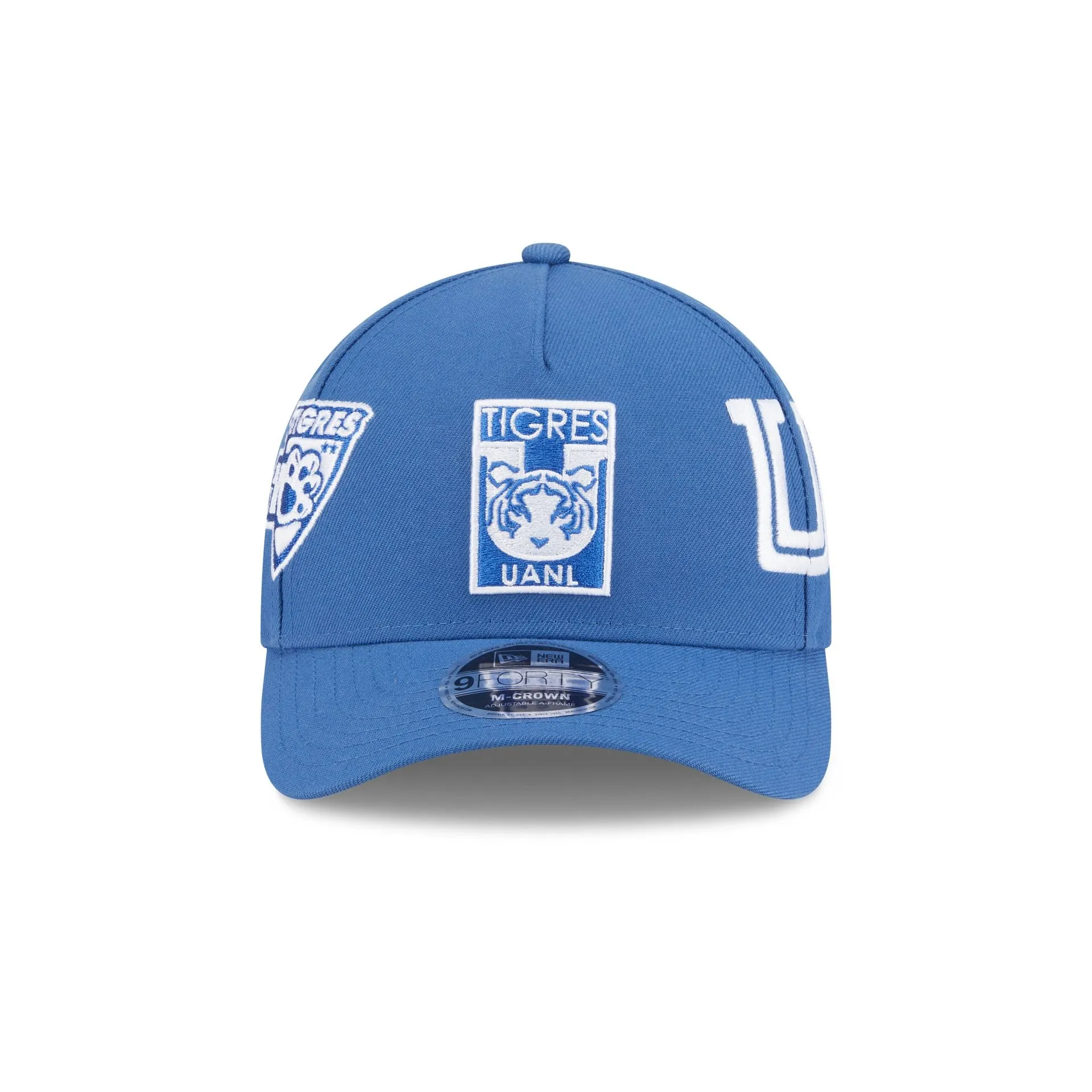 Club Tigres UANL Indigo 9FORTY M-Crown A-Frame Trucker Hat sold by New Era product image thumbnail 2