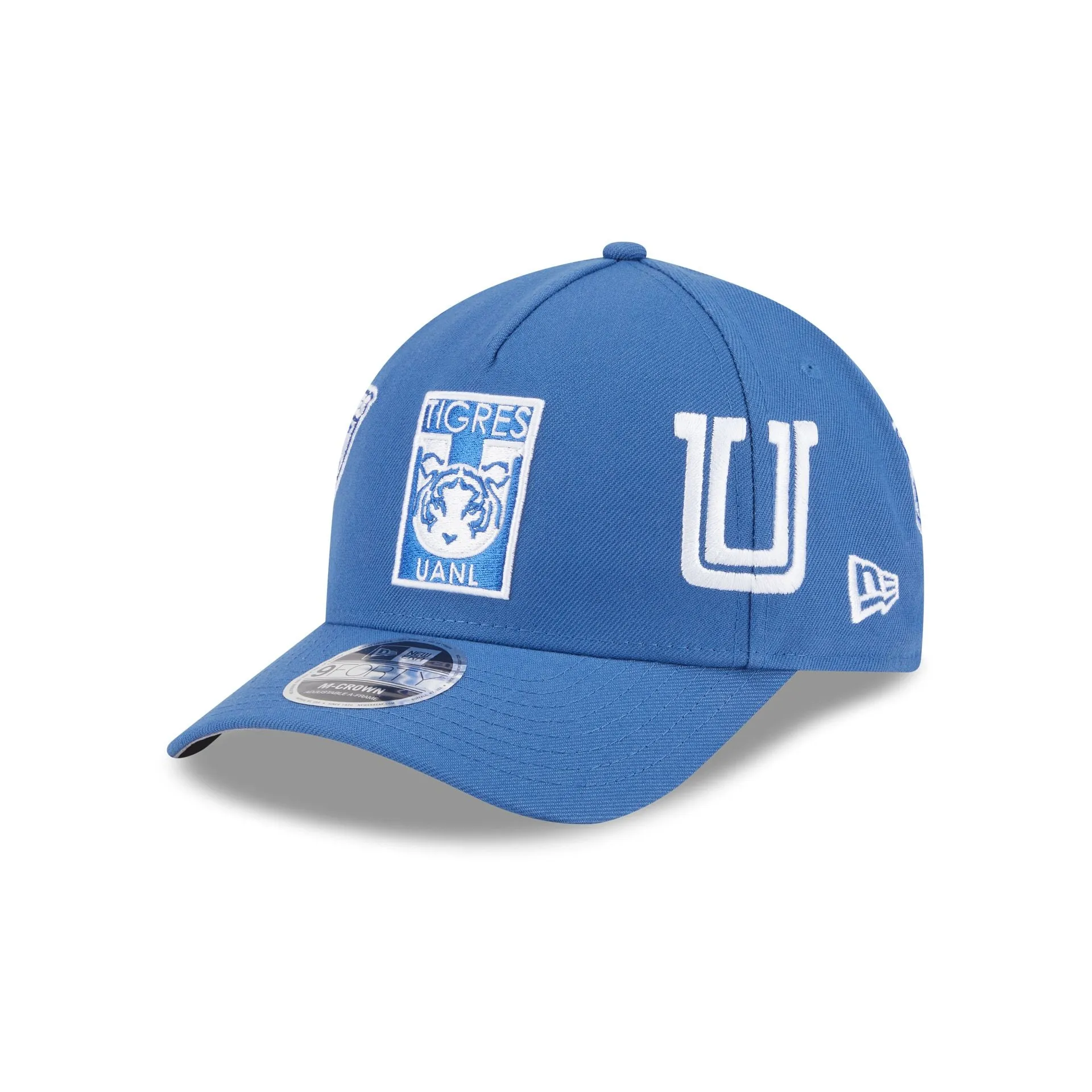 Club Tigres UANL Indigo 9FORTY M-Crown A-Frame Trucker Hat sold by New Era product image thumbnail 3