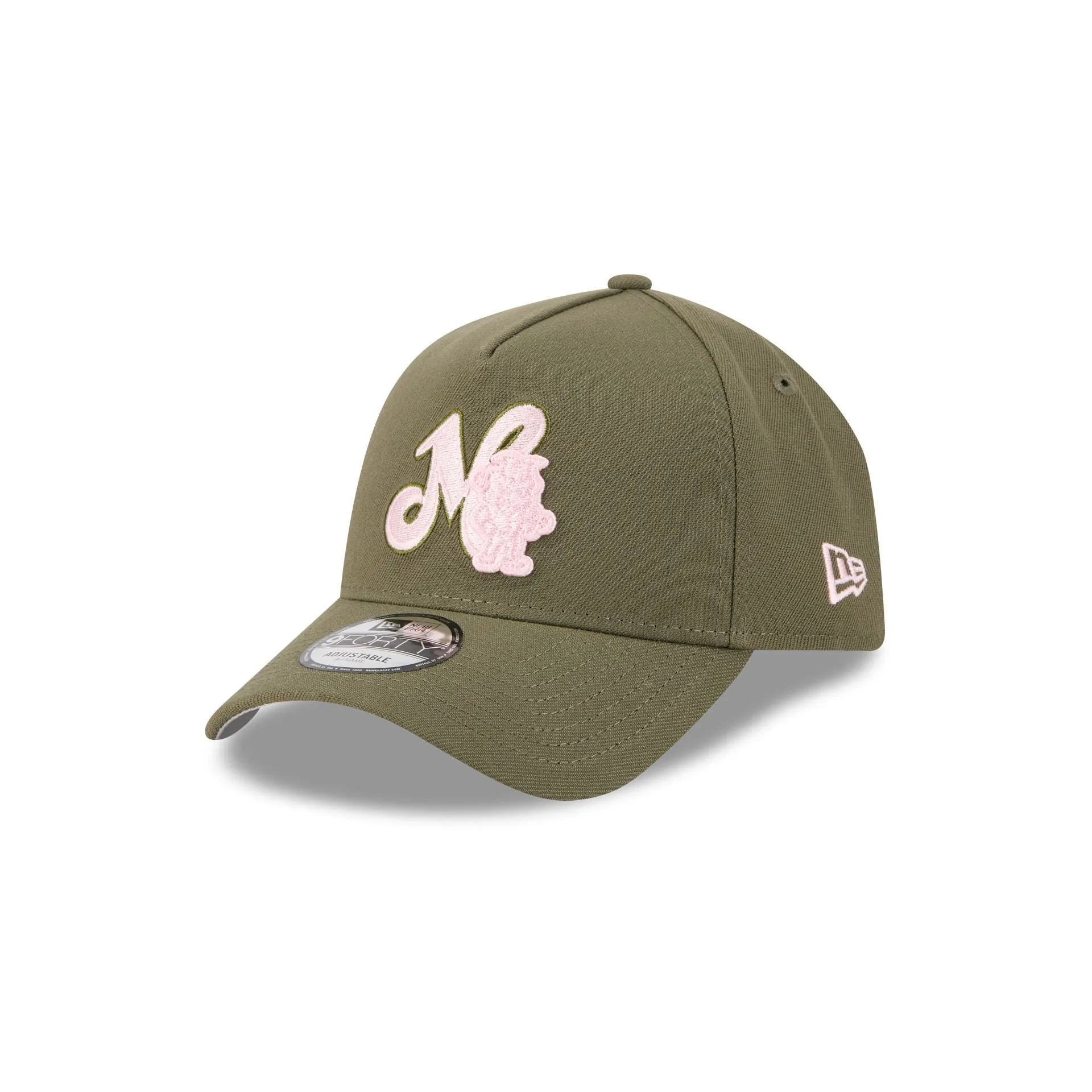 Acereros de Monclova Olive 9FORTY A-Frame Snapback Hat sold by New Era