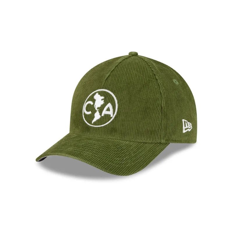 Club América Olive Corduroy 9FORTY M-Crown Snapback Hat sold by New Era