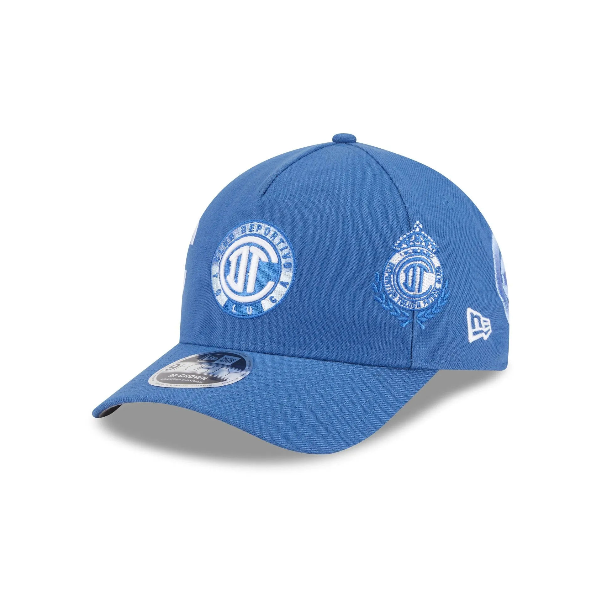 Deportivo Toluca FC Indigo 9FORTY M-Crown A-Frame Trucker Hat sold by New Era product image thumbnail 3