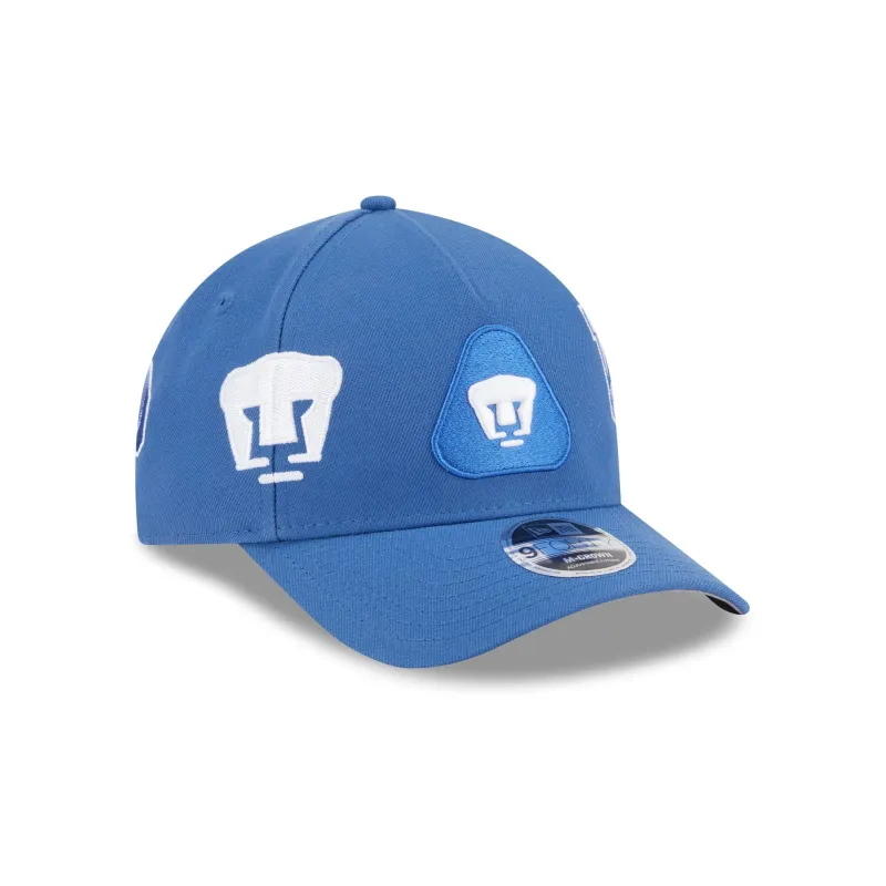 Pumas Indigo 9FORTY M-Crown A-Frame Trucker Hat sold by New Era