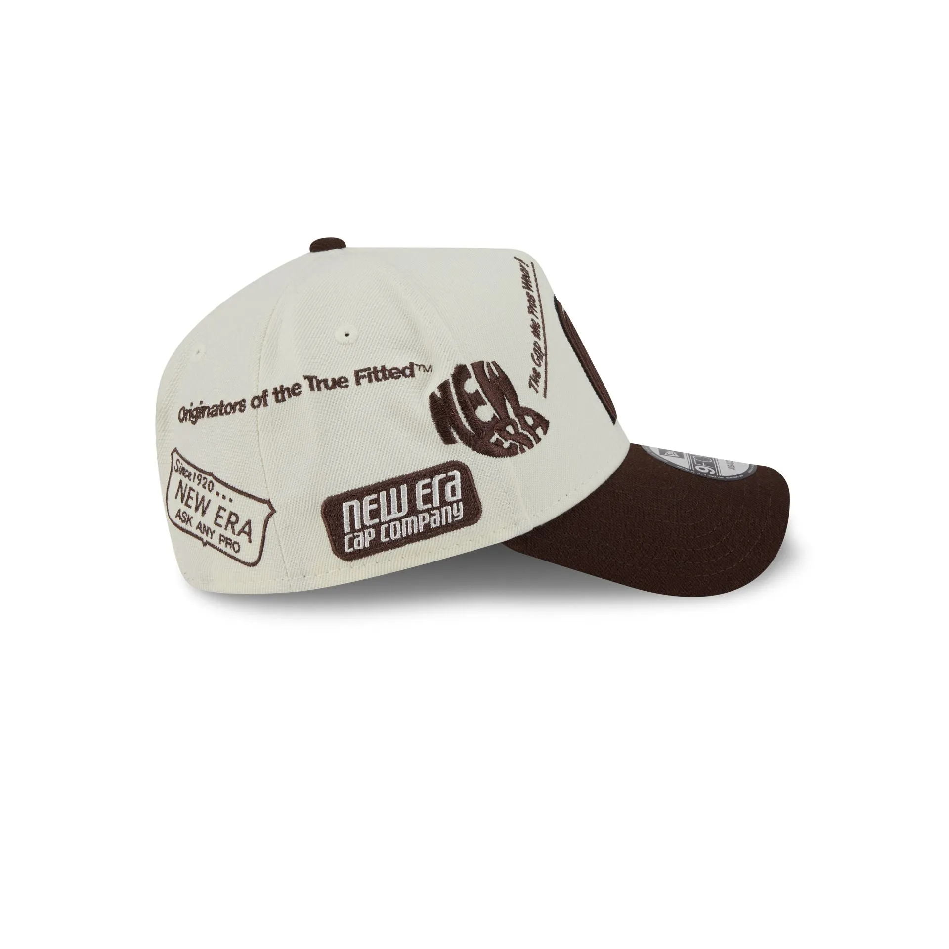 Mexico Baseball New Era Anniversary Logos Brown Visor 9FORTY M-Crown A-Frame Snapback Hat sold by New Era product image thumbnail 5