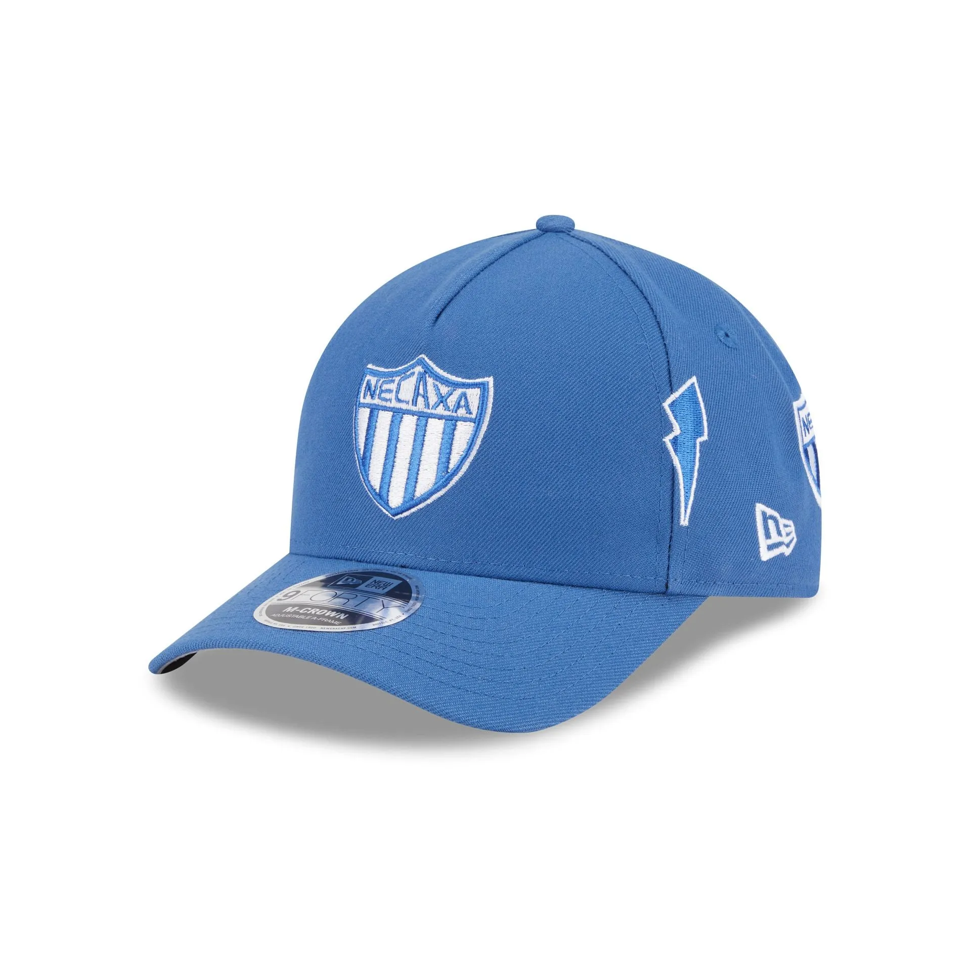 Club Necaxa Indigo 9FORTY M-Crown A-Frame Trucker Hat sold by New Era product image thumbnail 3