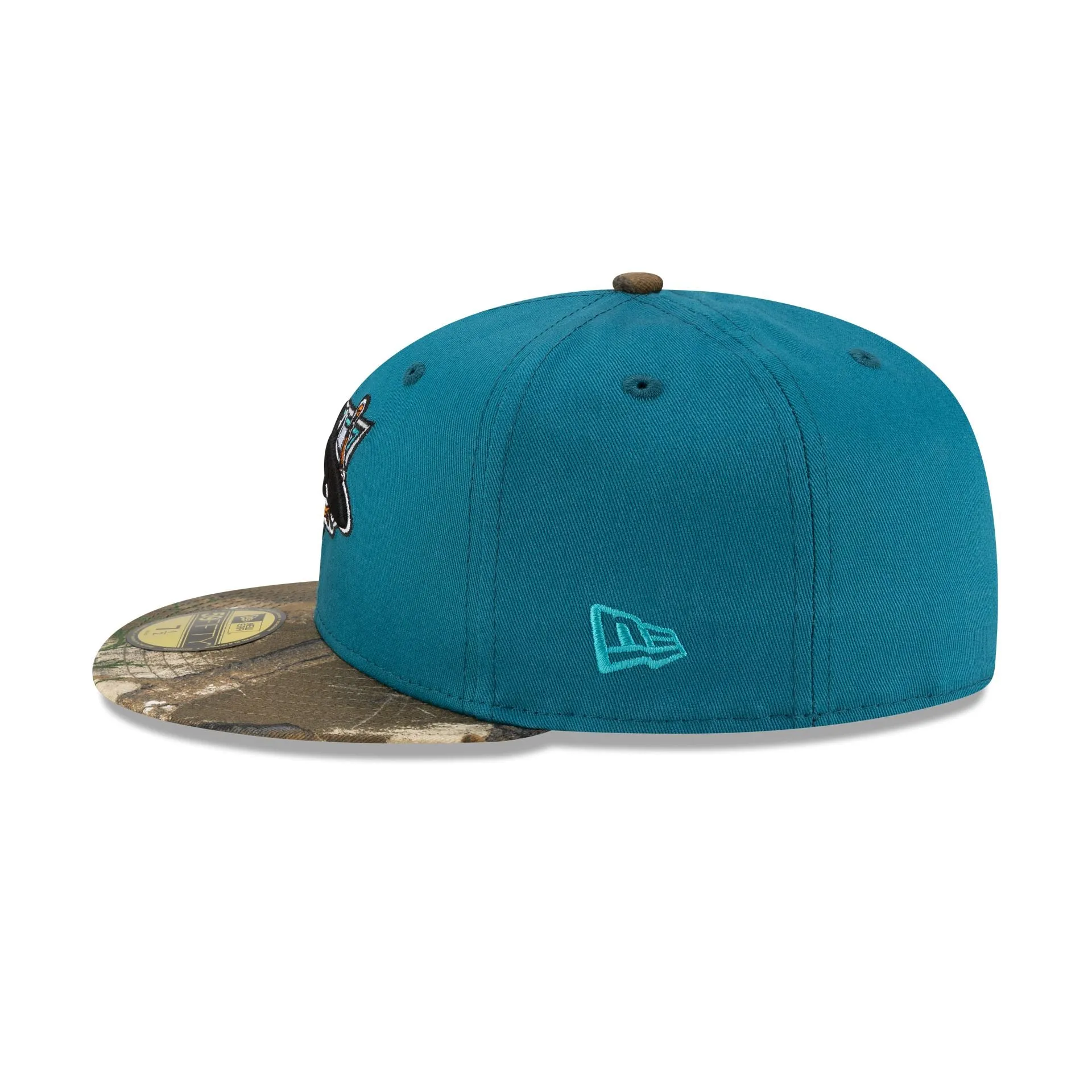 San Jose Sharks Realtree Visor 59FIFTY Fitted Hat sold by New Era product image thumbnail 5
