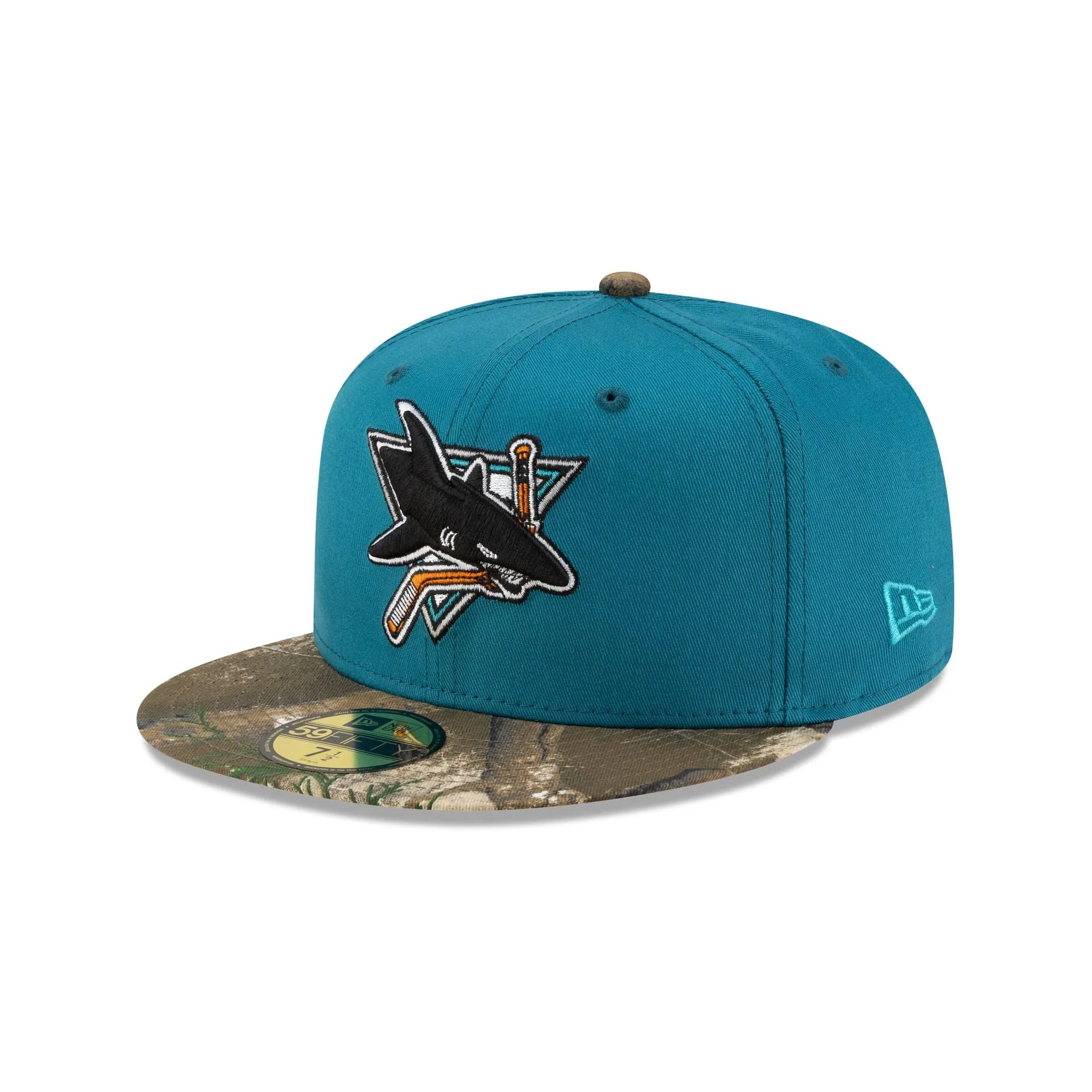 San Jose Sharks Realtree Visor 59FIFTY Fitted Hat sold by New Era product image thumbnail 3