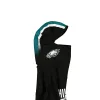 Philadelphia Eagles 2025 Functional Fandom Black Balaclava Hoodie sold by New Era