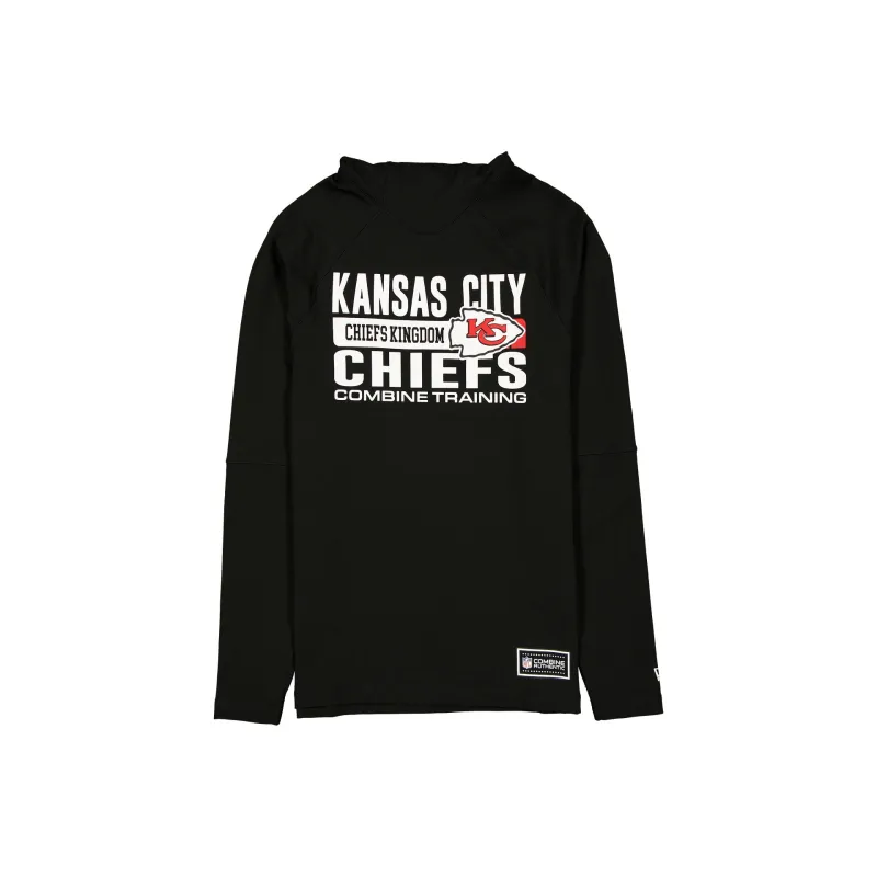 Kansas City Chiefs 2025 Functional Fandom Black Balaclava Hoodie sold by New Era
