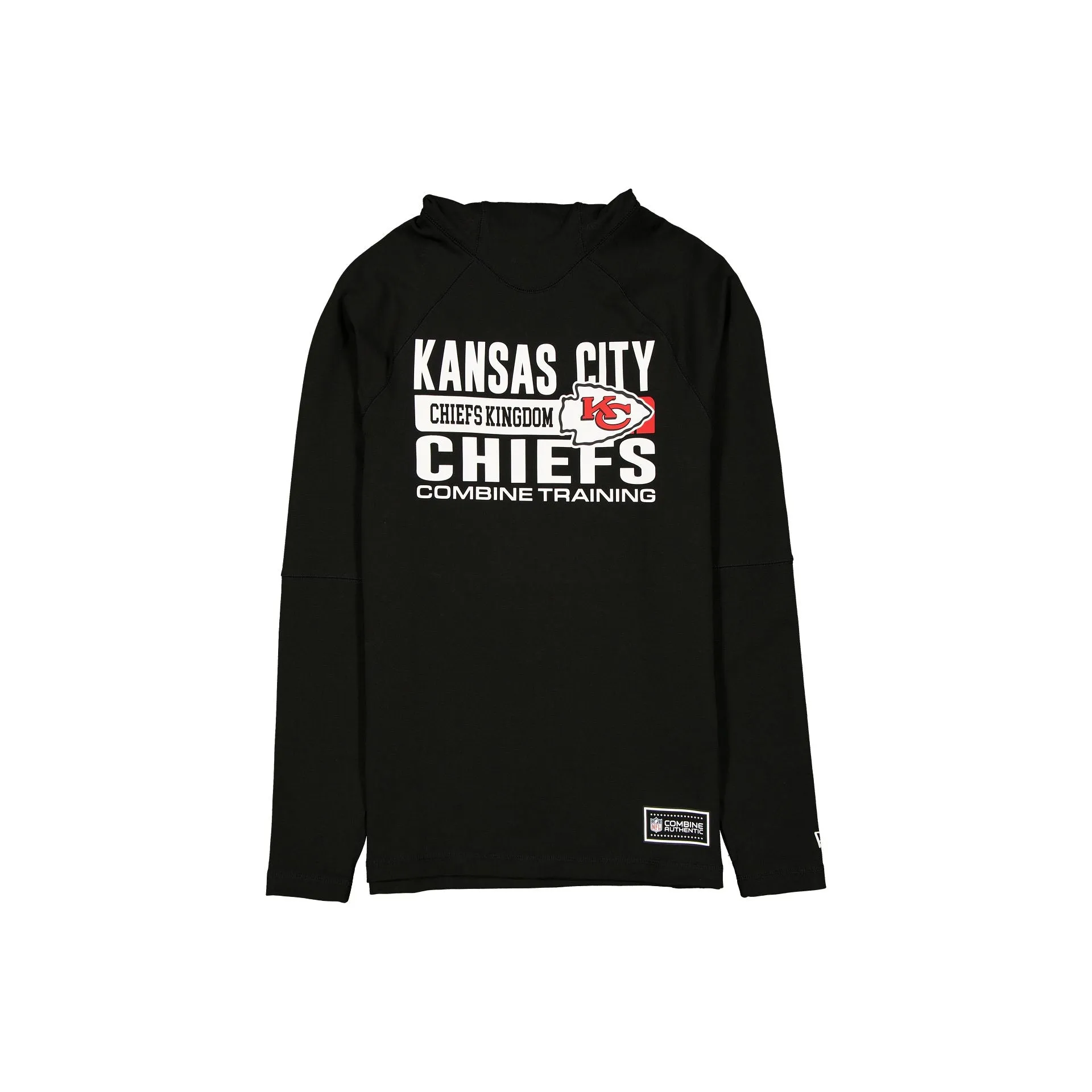 Kansas City Chiefs 2025 Functional Fandom Black Balaclava Hoodie sold by New Era