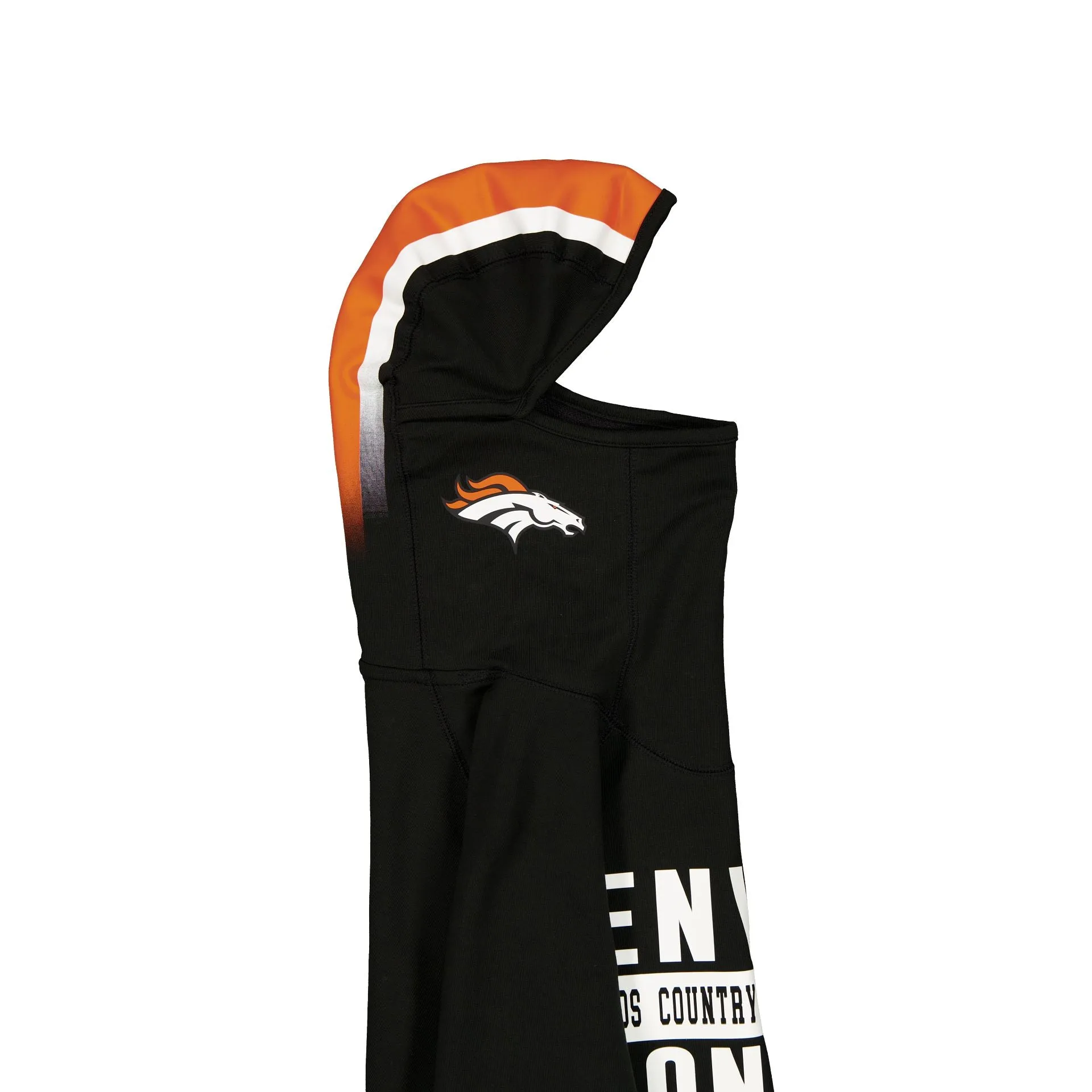 Denver Broncos 2025 Functional Fandom Black Balaclava Hoodie sold by New Era product image thumbnail 3