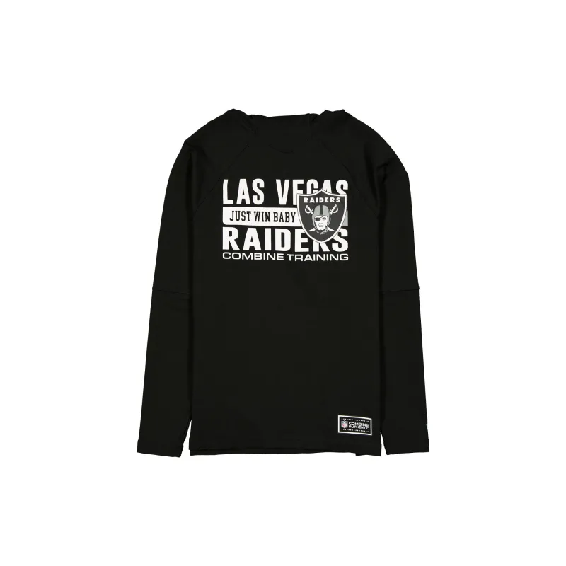 Las Vegas Raiders 2025 Functional Fandom Black Balaclava Hoodie sold by New Era