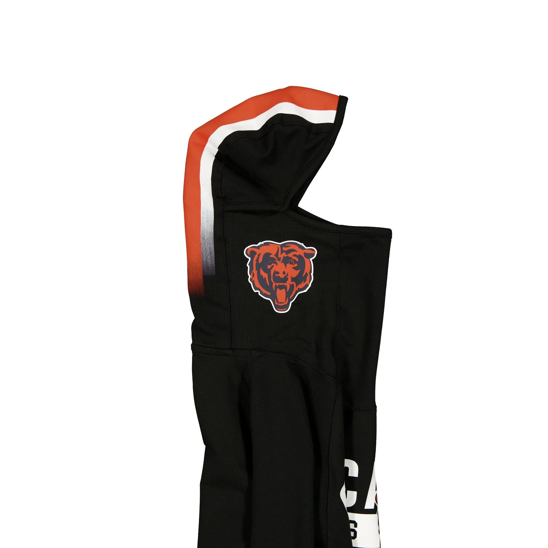 Chicago Bears 2025 Functional Fandom Black Balaclava Hoodie sold by New Era product image thumbnail 3